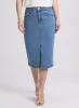 Denim Midi Skirt sold by Laura