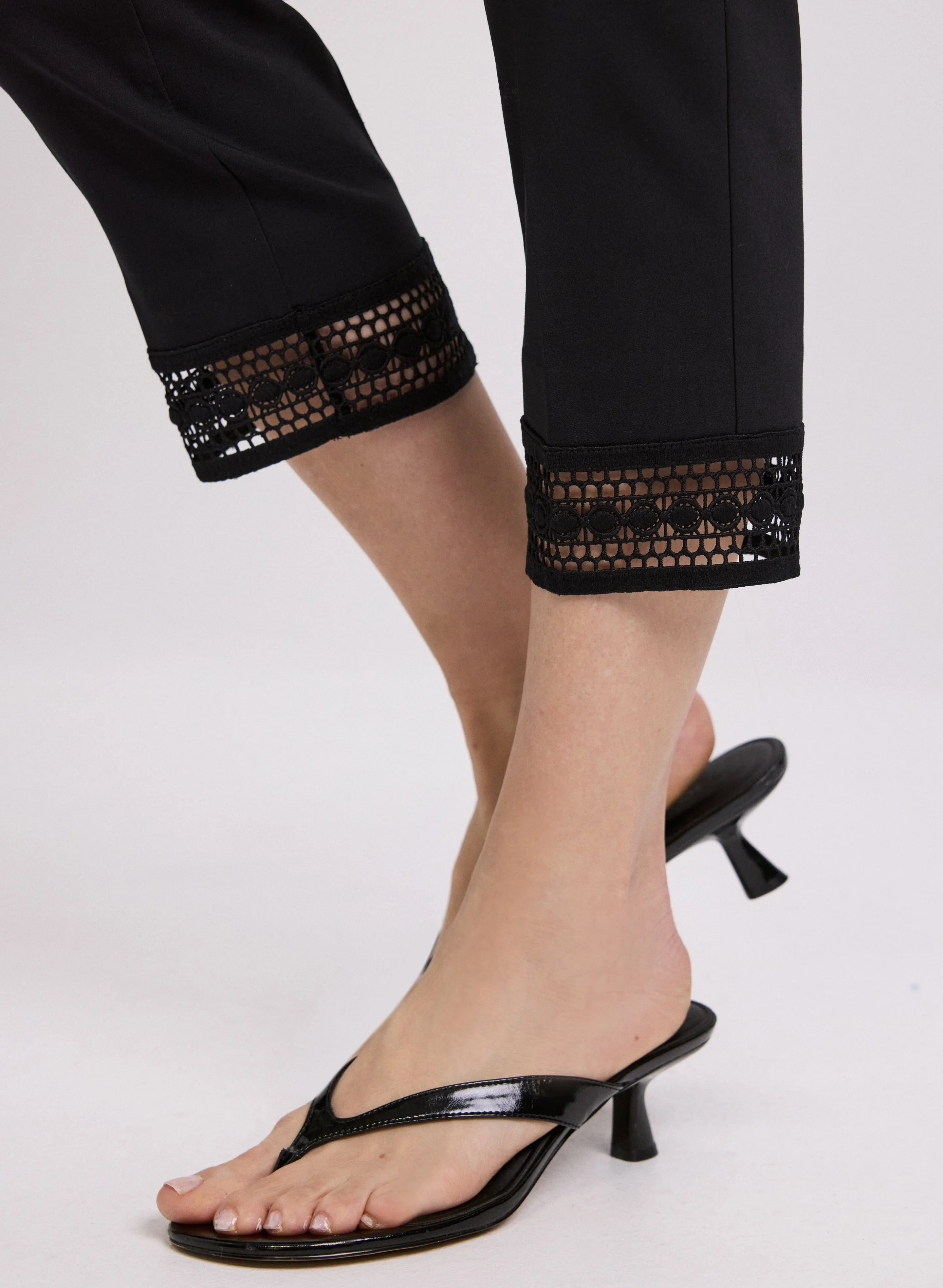 Lace Trim Capris sold by Laura product image thumbnail 2