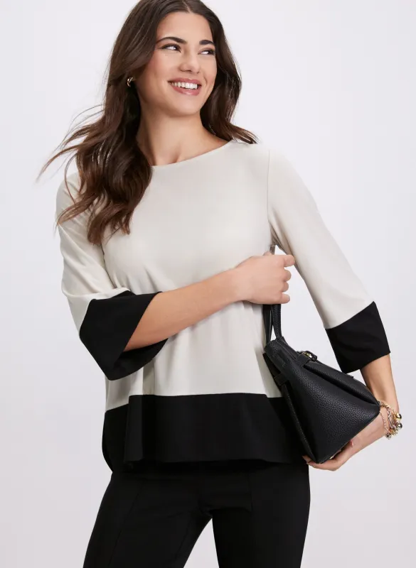 Colour-Block Top sold by Laura