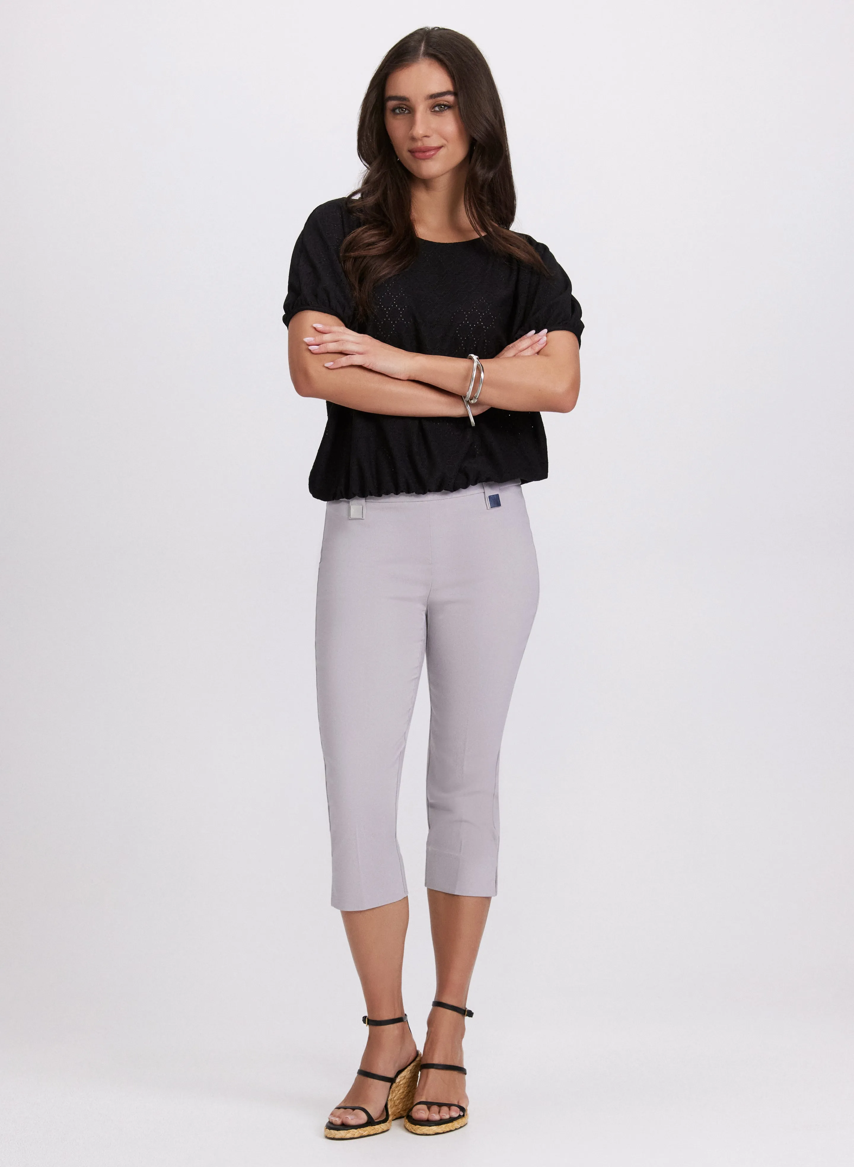 Bengaline Pull-On Capris sold by Laura product image thumbnail 4