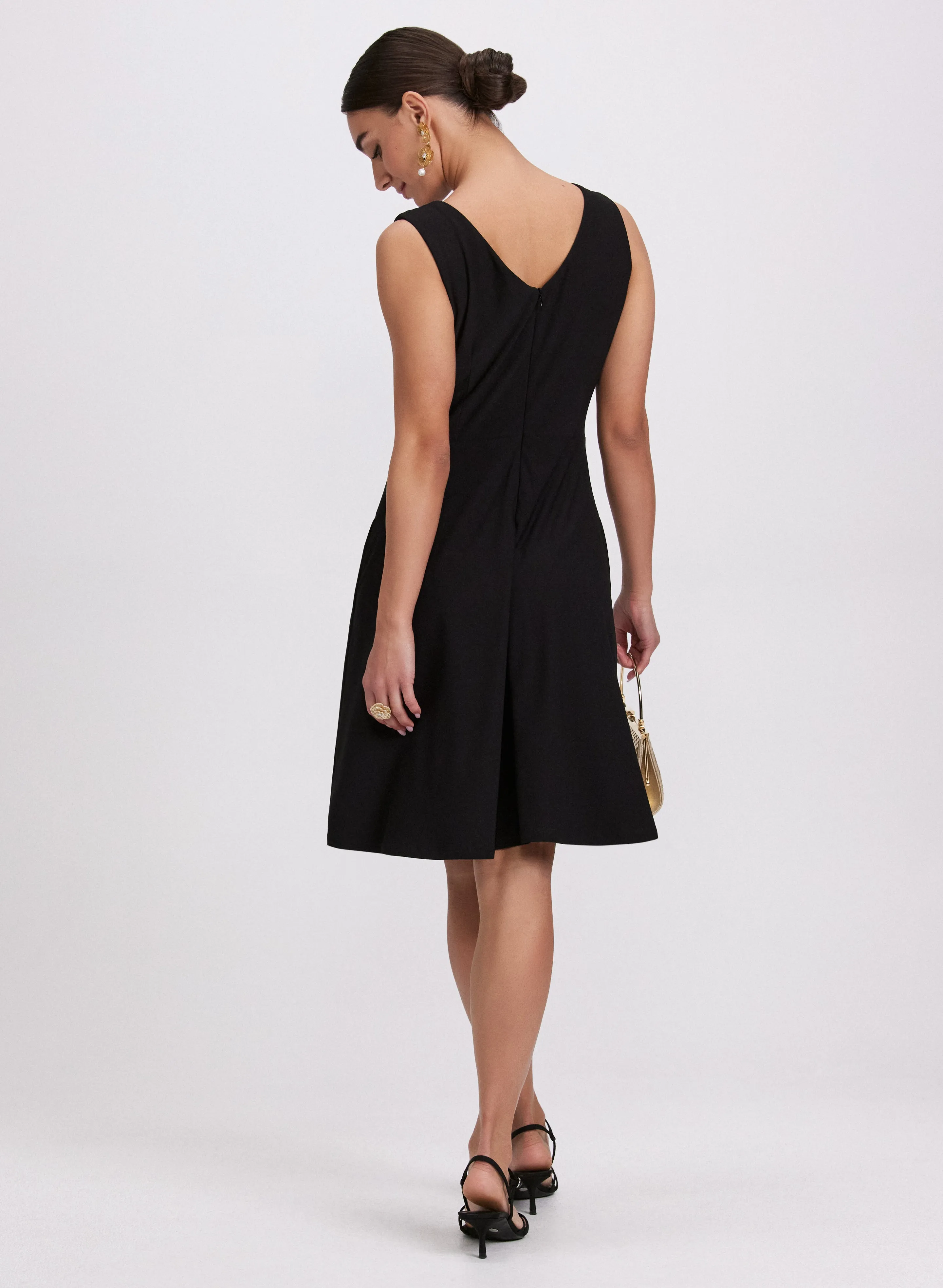 Belted Pleat Detail Dress sold by Laura product image thumbnail 3