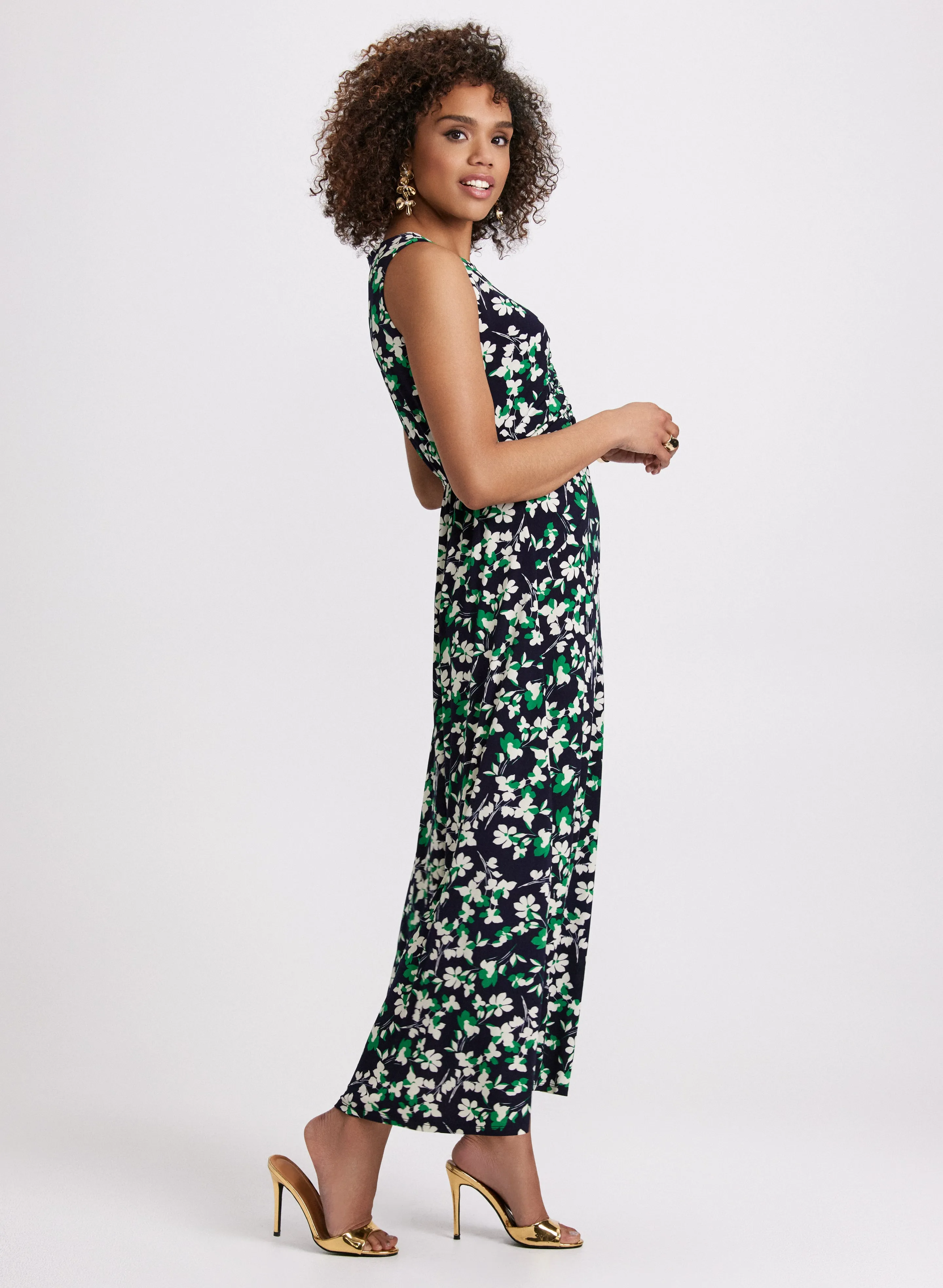 Floral Jersey Dress sold by Laura product image thumbnail 2