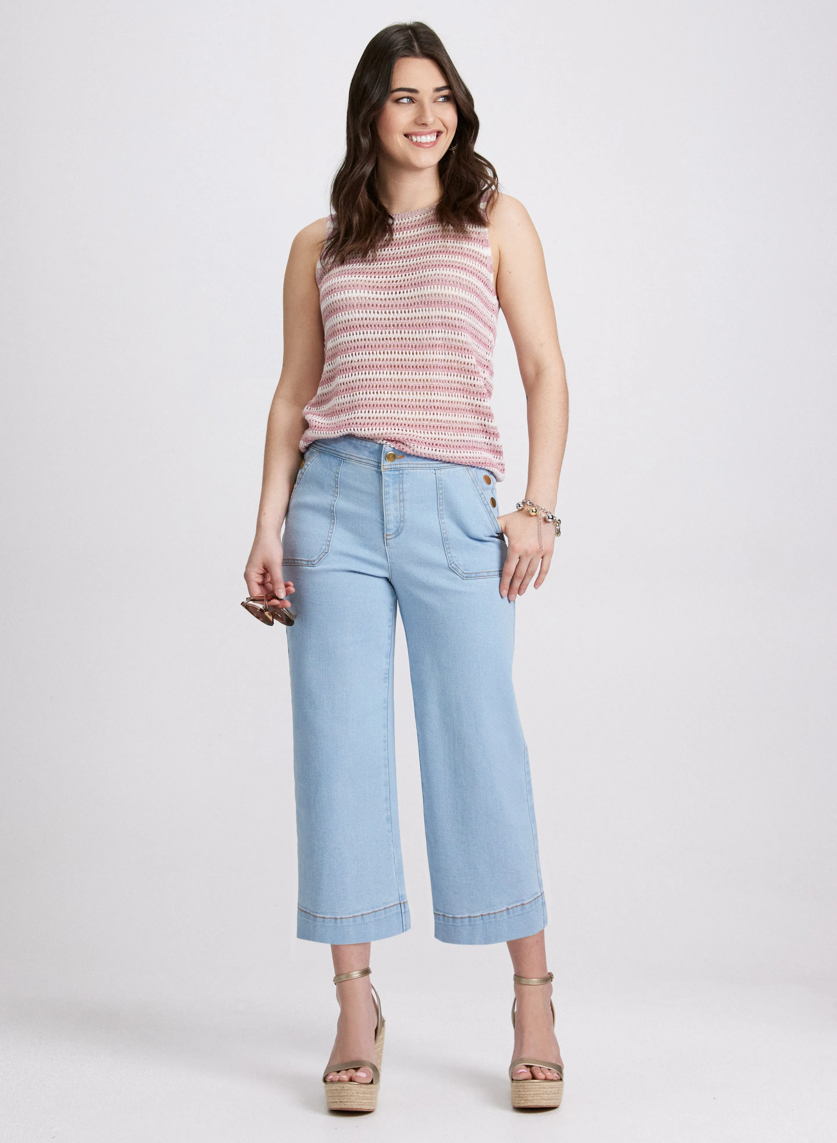 Wide-Leg Pocket Jeans sold by Laura product image thumbnail 4