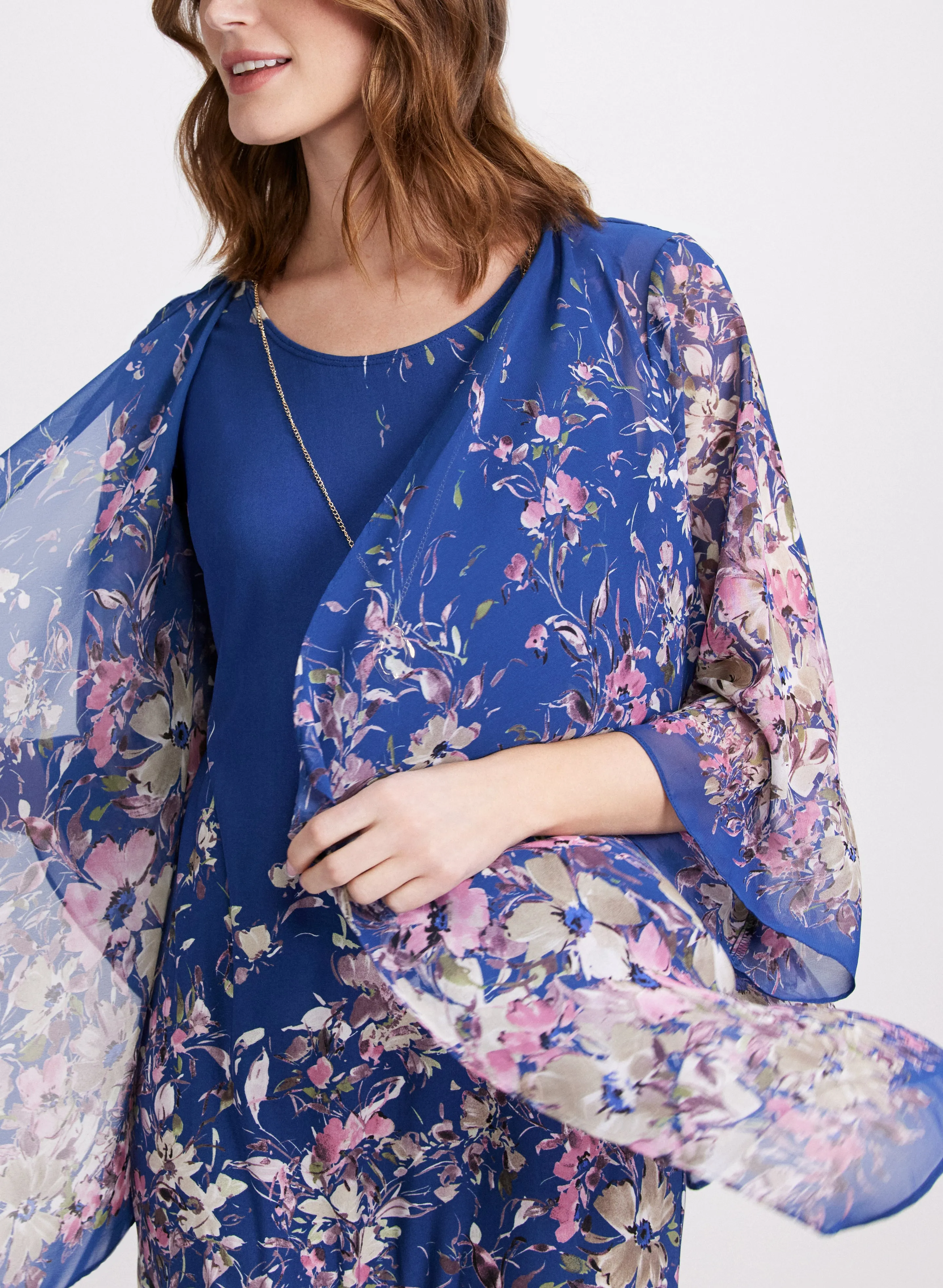 Floral Illusion Dress sold by Laura product image thumbnail 5