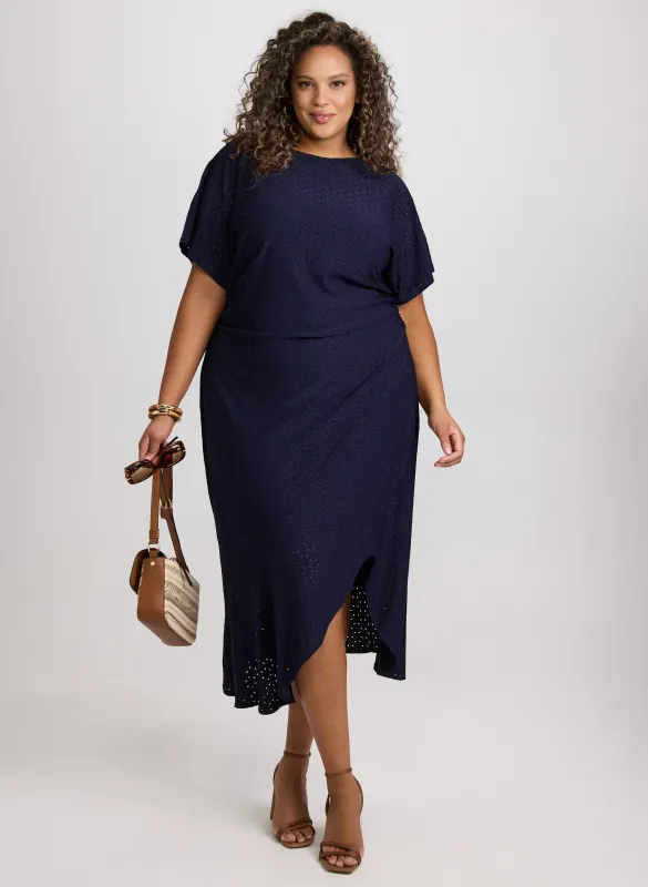 Eyelet Midi Dress sold by Laura