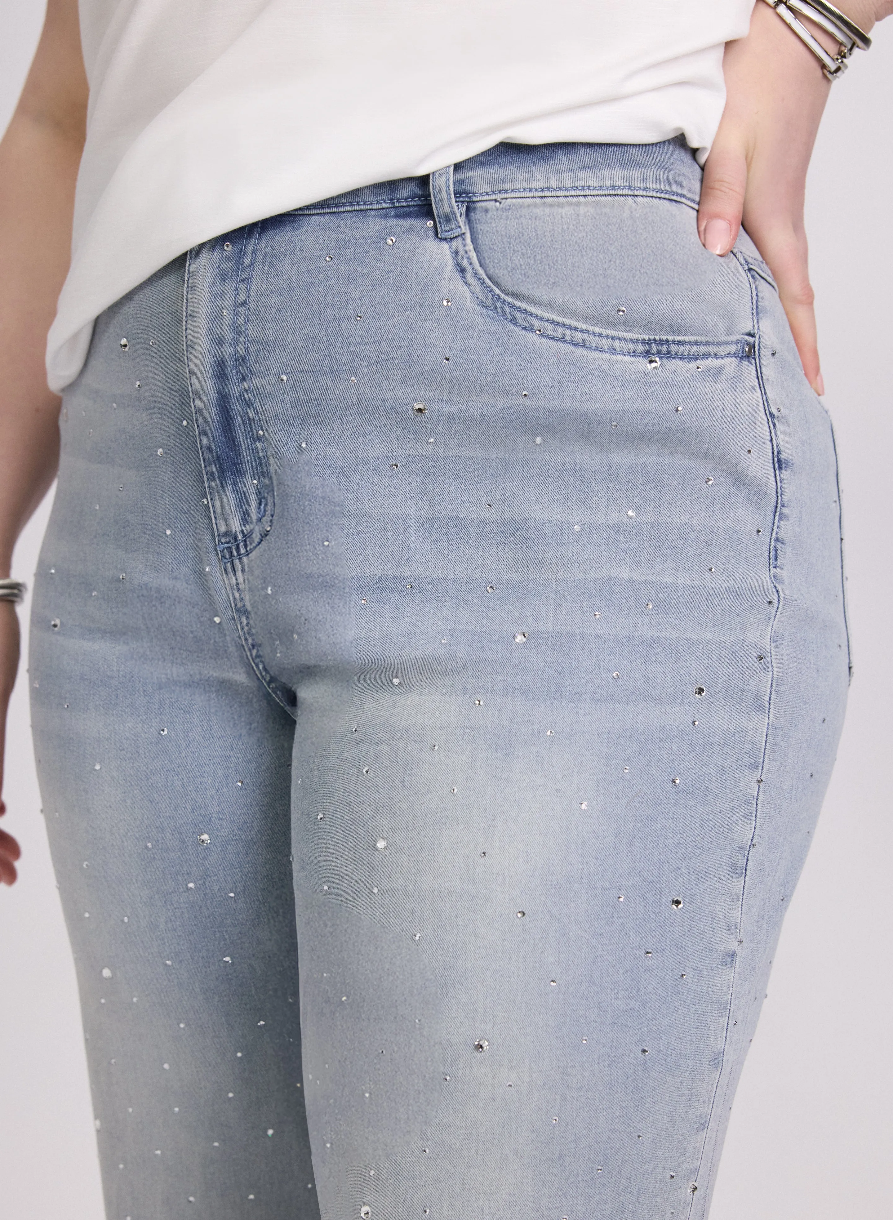 Joseph Ribkoff - Rhinestone Embellished Jeans sold by Laura product image thumbnail 5