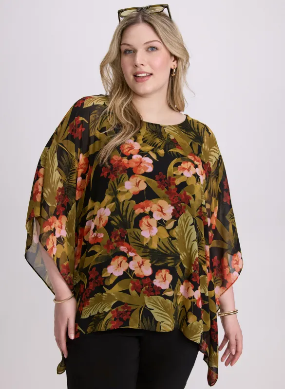 Tropical Print Blouse sold by Laura