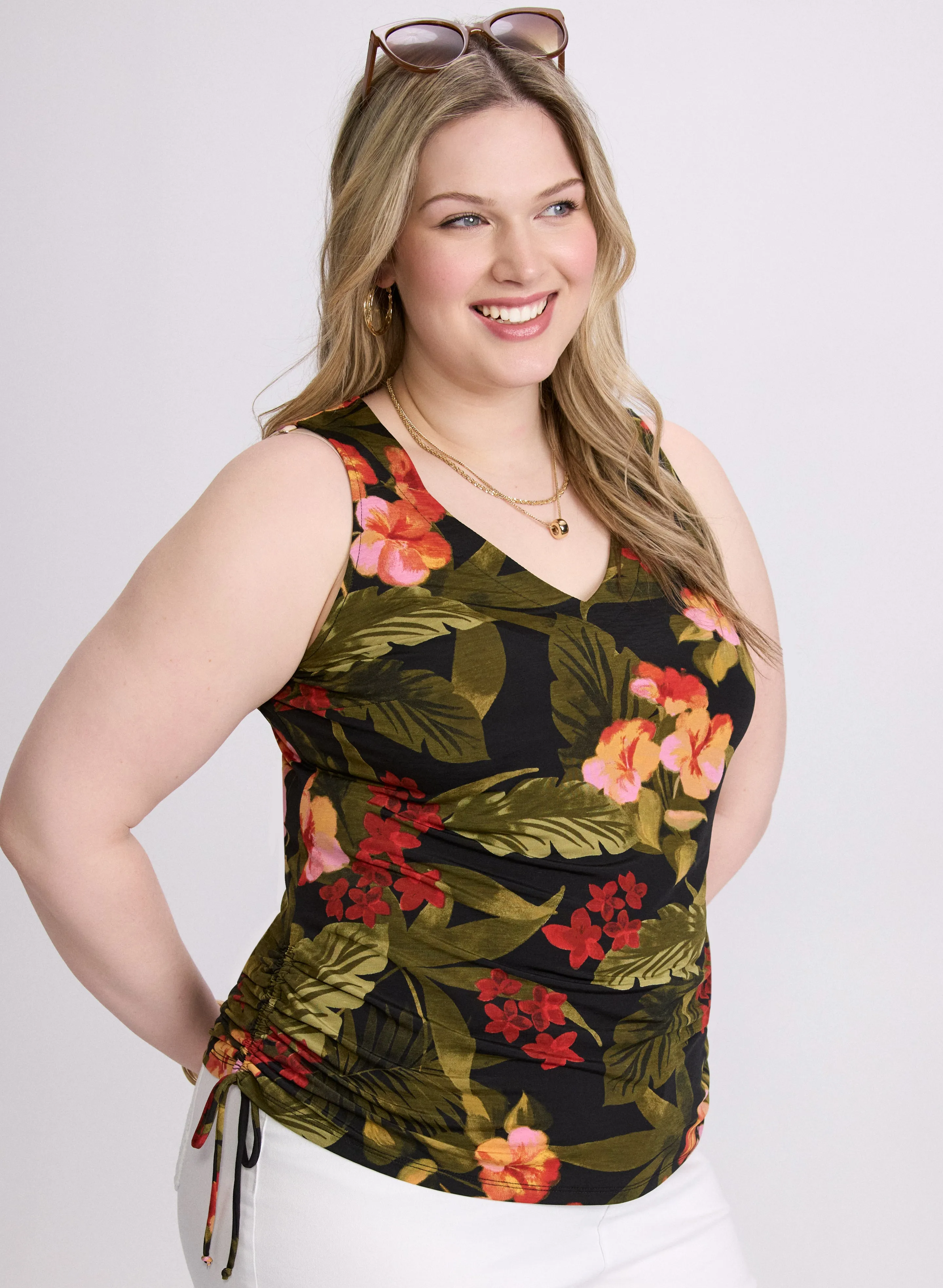 Palm Print Top sold by Laura product image thumbnail 2