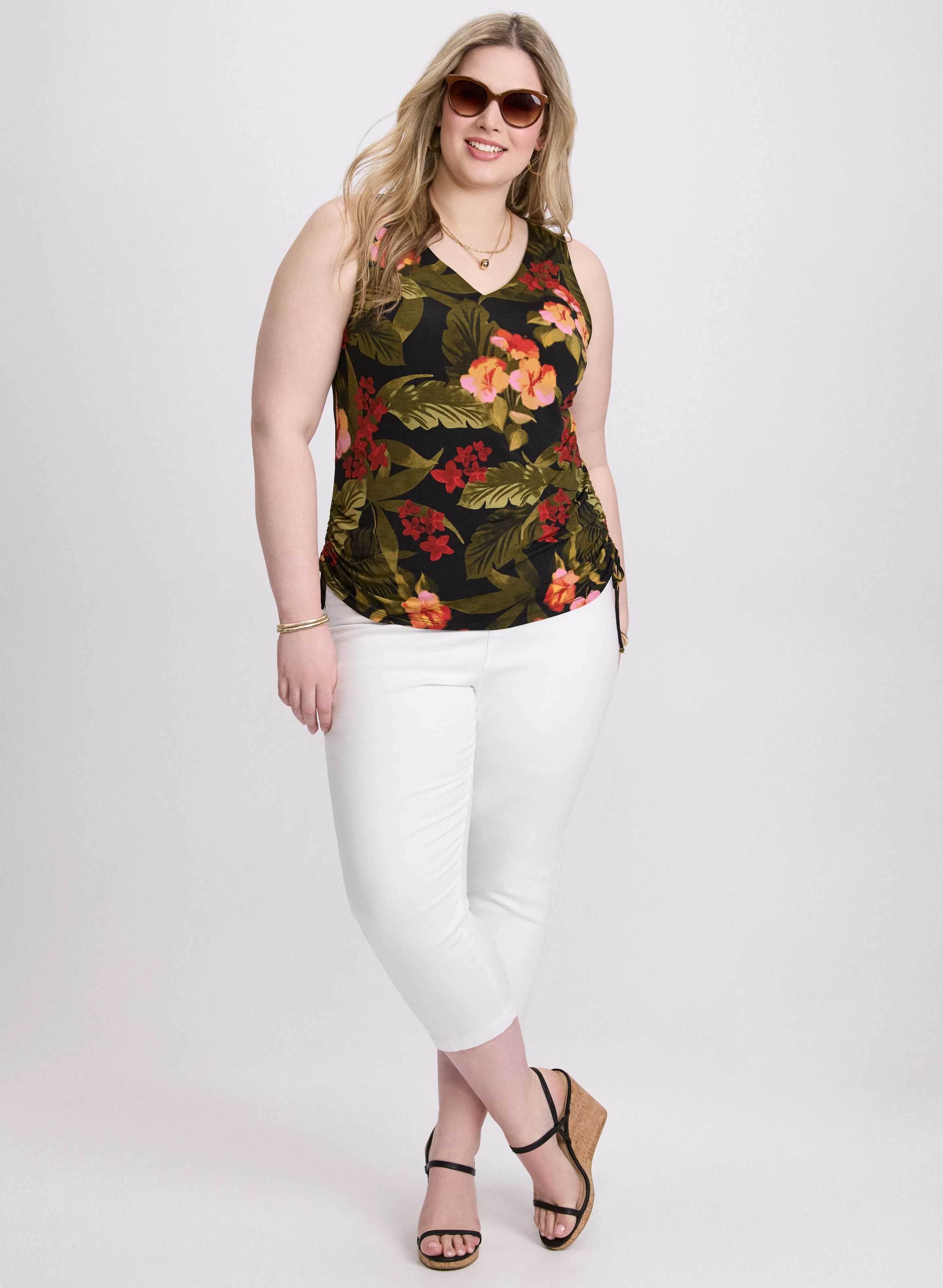 Palm Print Top sold by Laura product image thumbnail 4