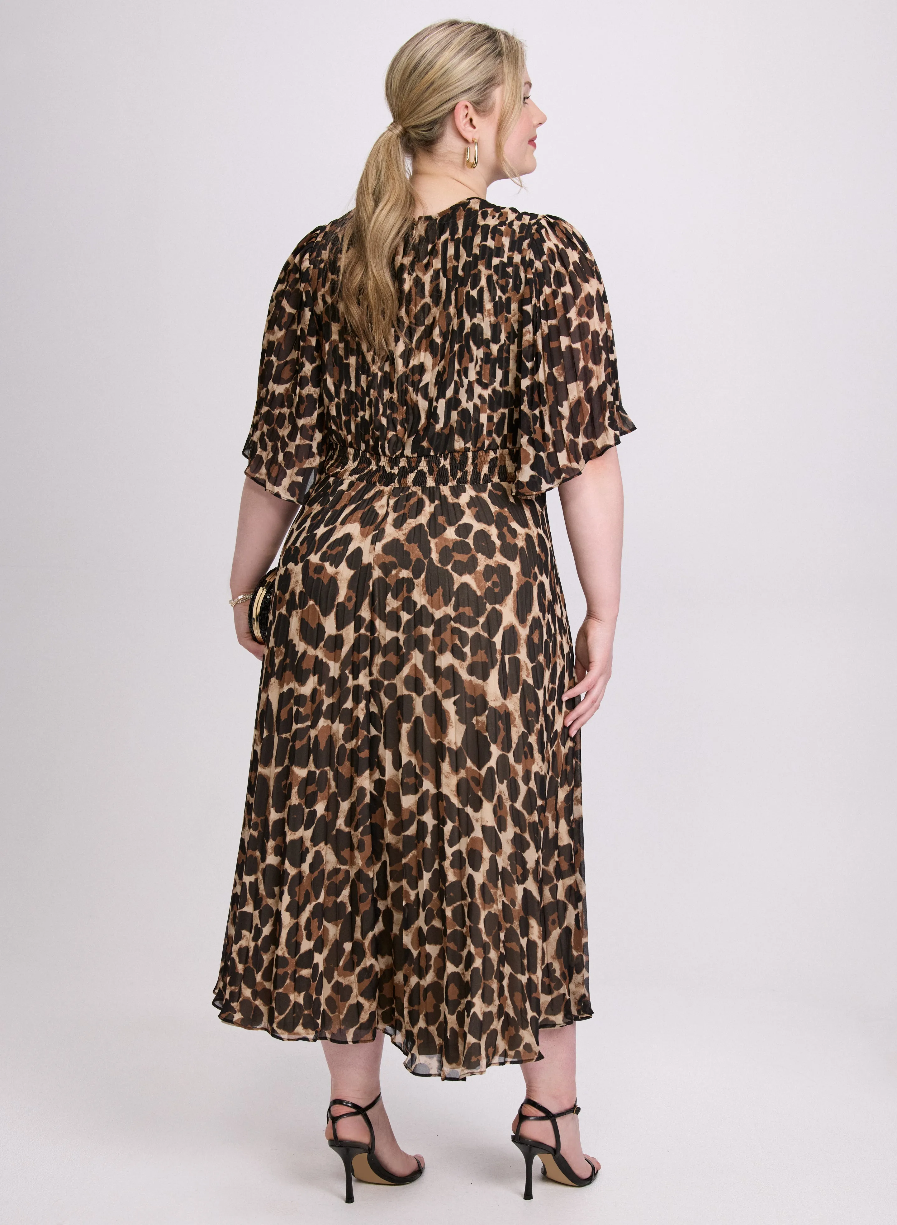 Joseph Ribkoff - Leopard Print Midi Dress sold by Laura product image thumbnail 3