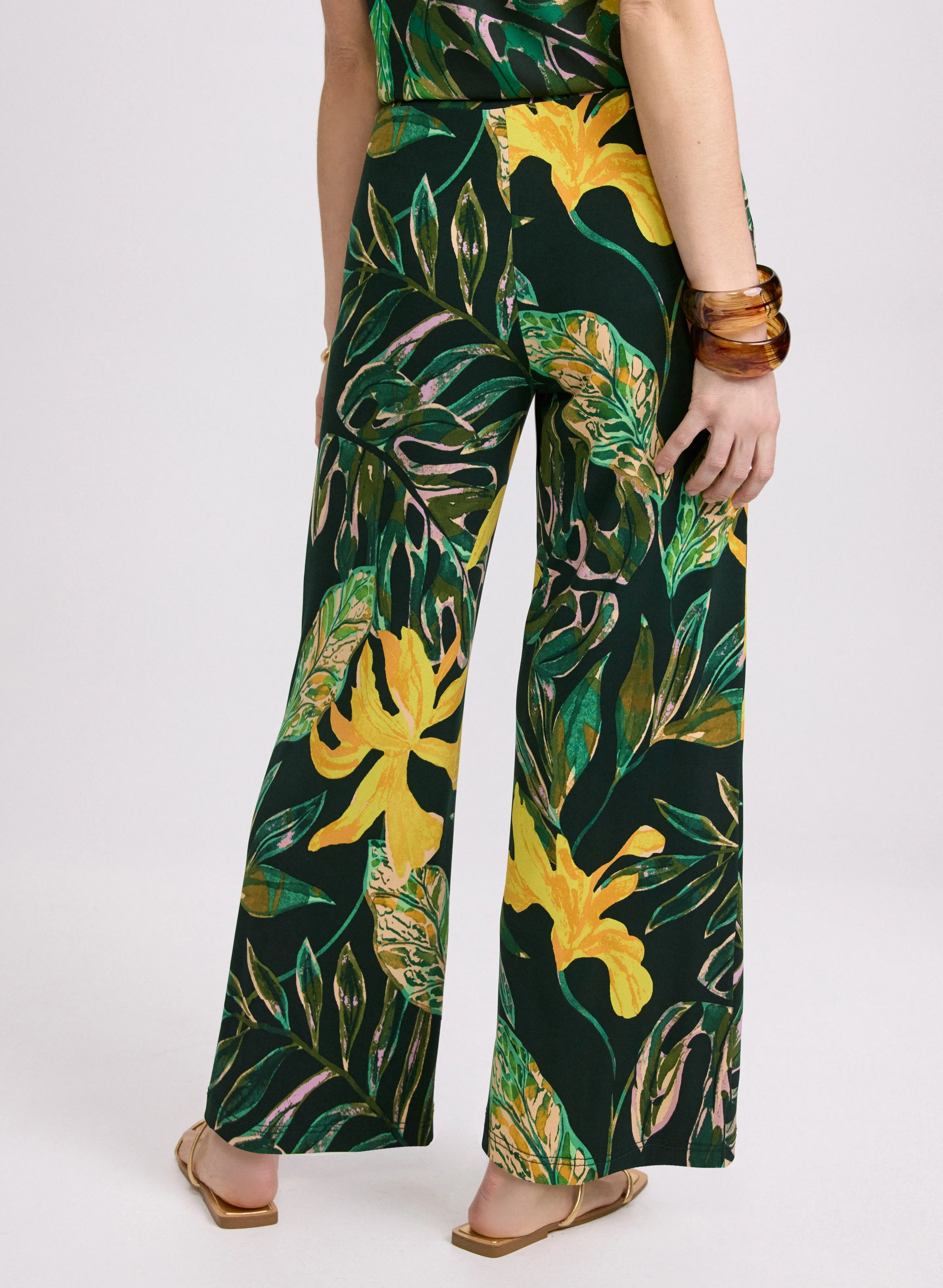 Olivia Palm Print Pants sold by Laura product image thumbnail 3