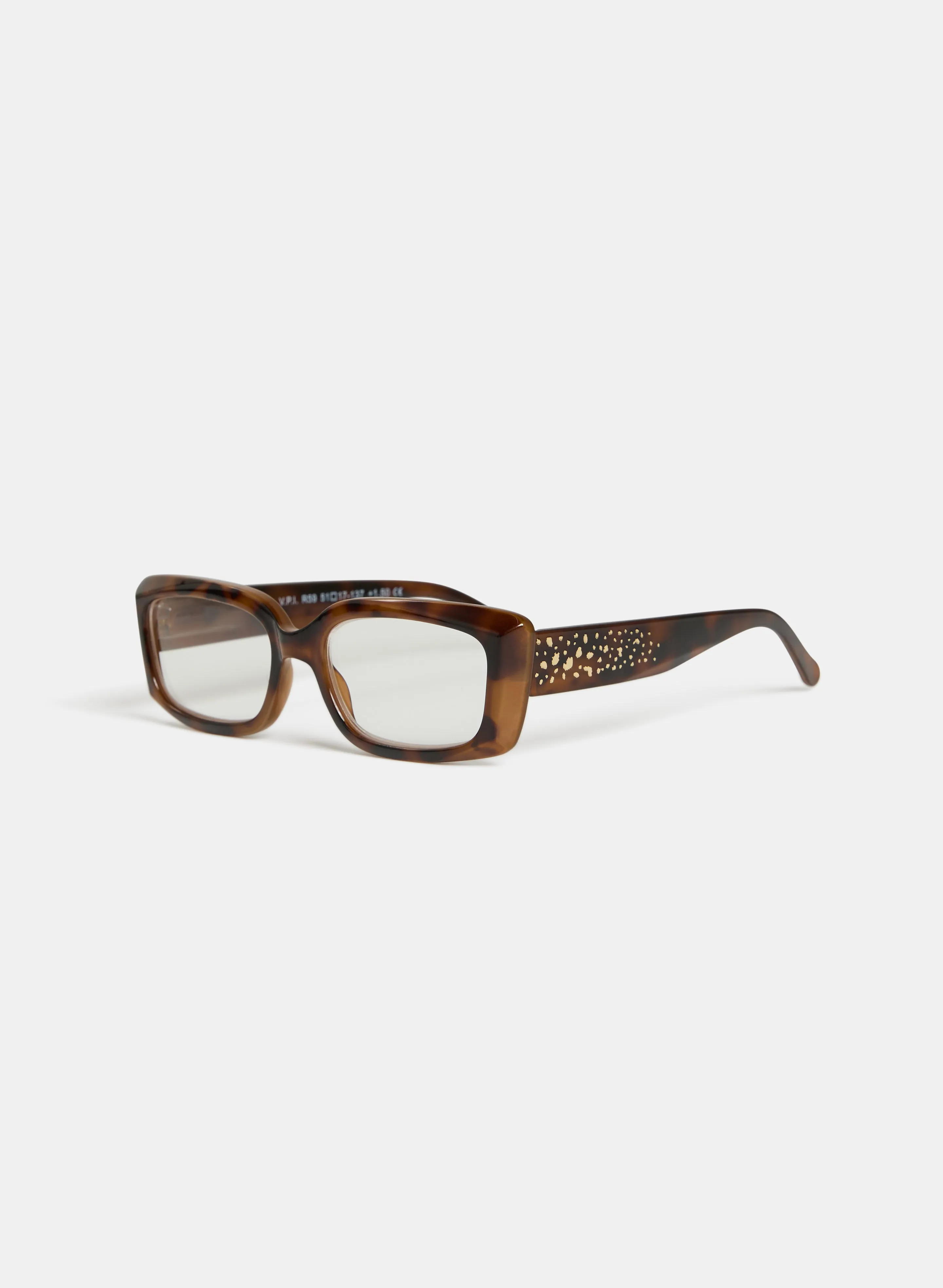 Rectangular Tortoiseshell Glasses sold by Laura product image thumbnail 2