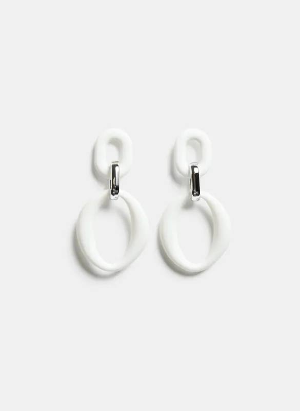 Rubber Oval Earrings sold by Laura