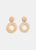 Raffia & Pearl Earrings sold by Laura