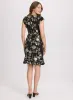 Metallic Floral Dress sold by Laura