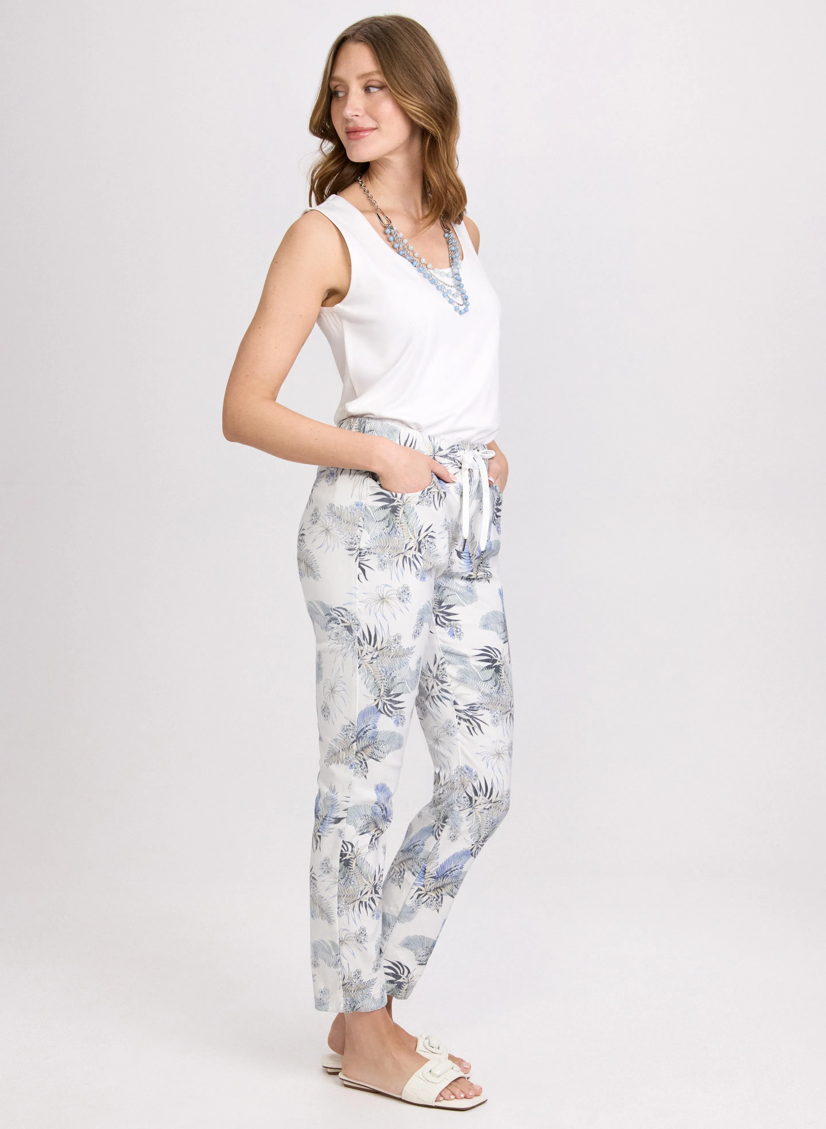 Tropical Pull-On Pants sold by Laura product image thumbnail 2