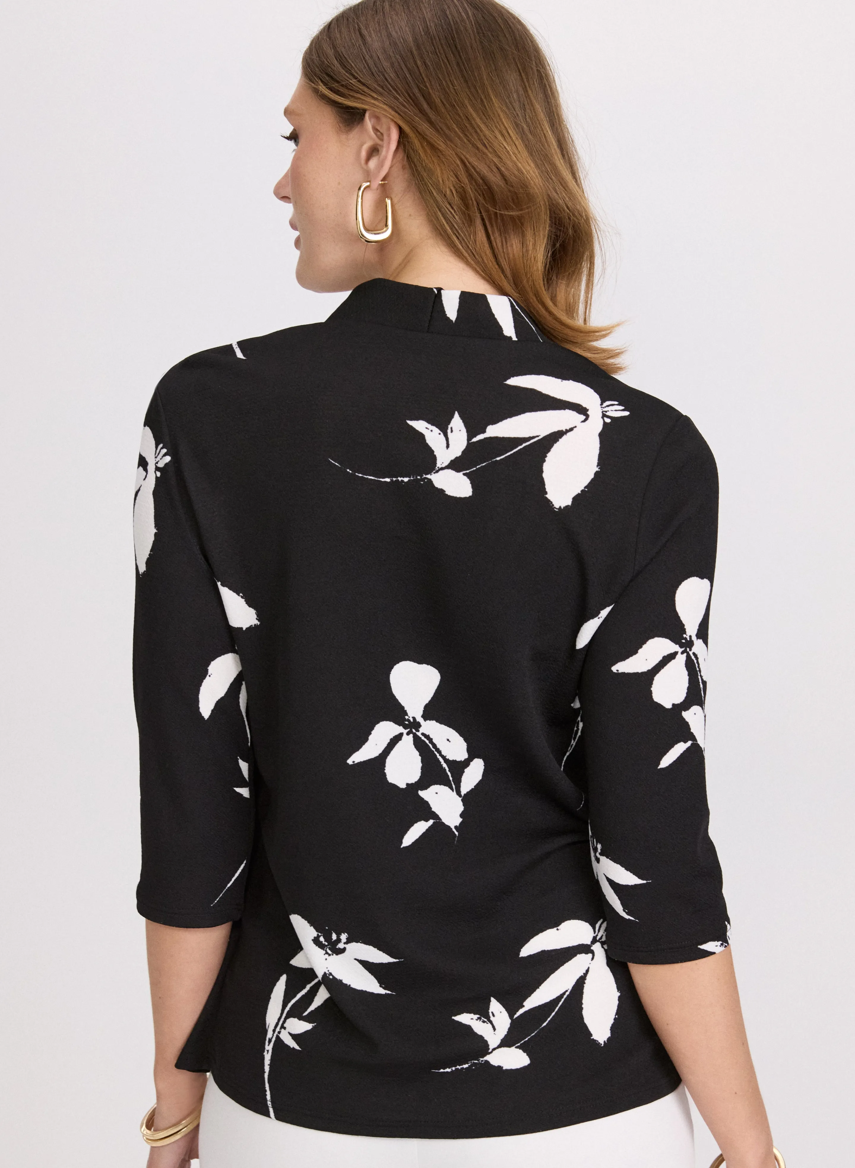 Floral Illusion Top sold by Laura product image thumbnail 3