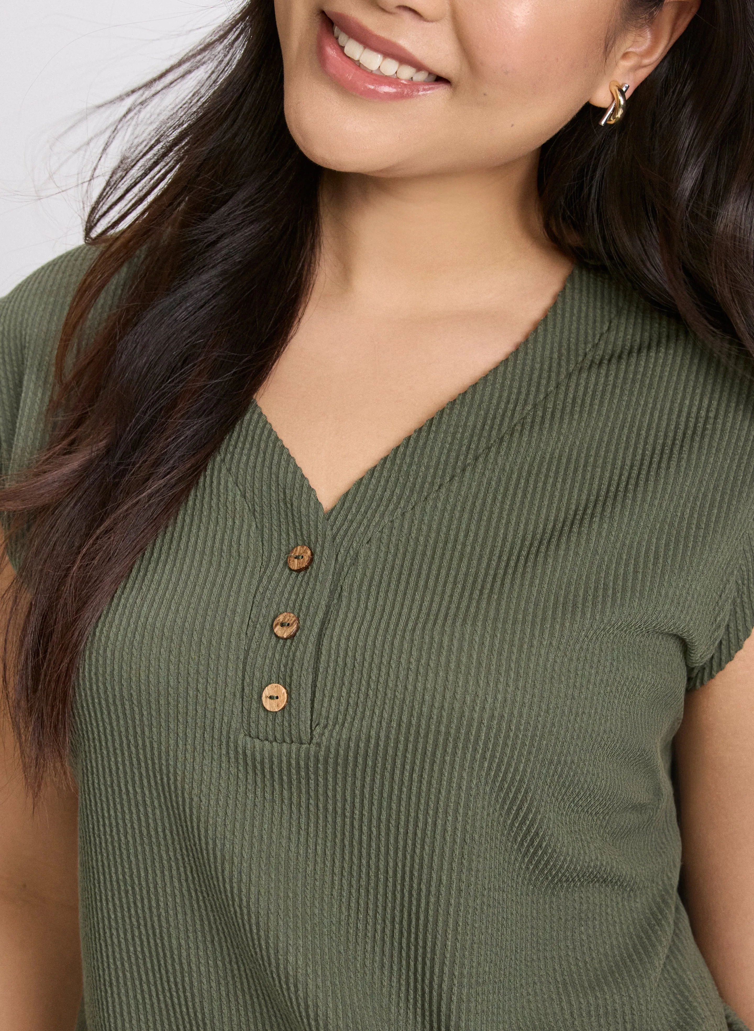 Knit Cap Sleeve Top sold by Laura product image thumbnail 4