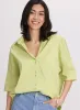 Cotton Button-Up Blouse sold by Laura