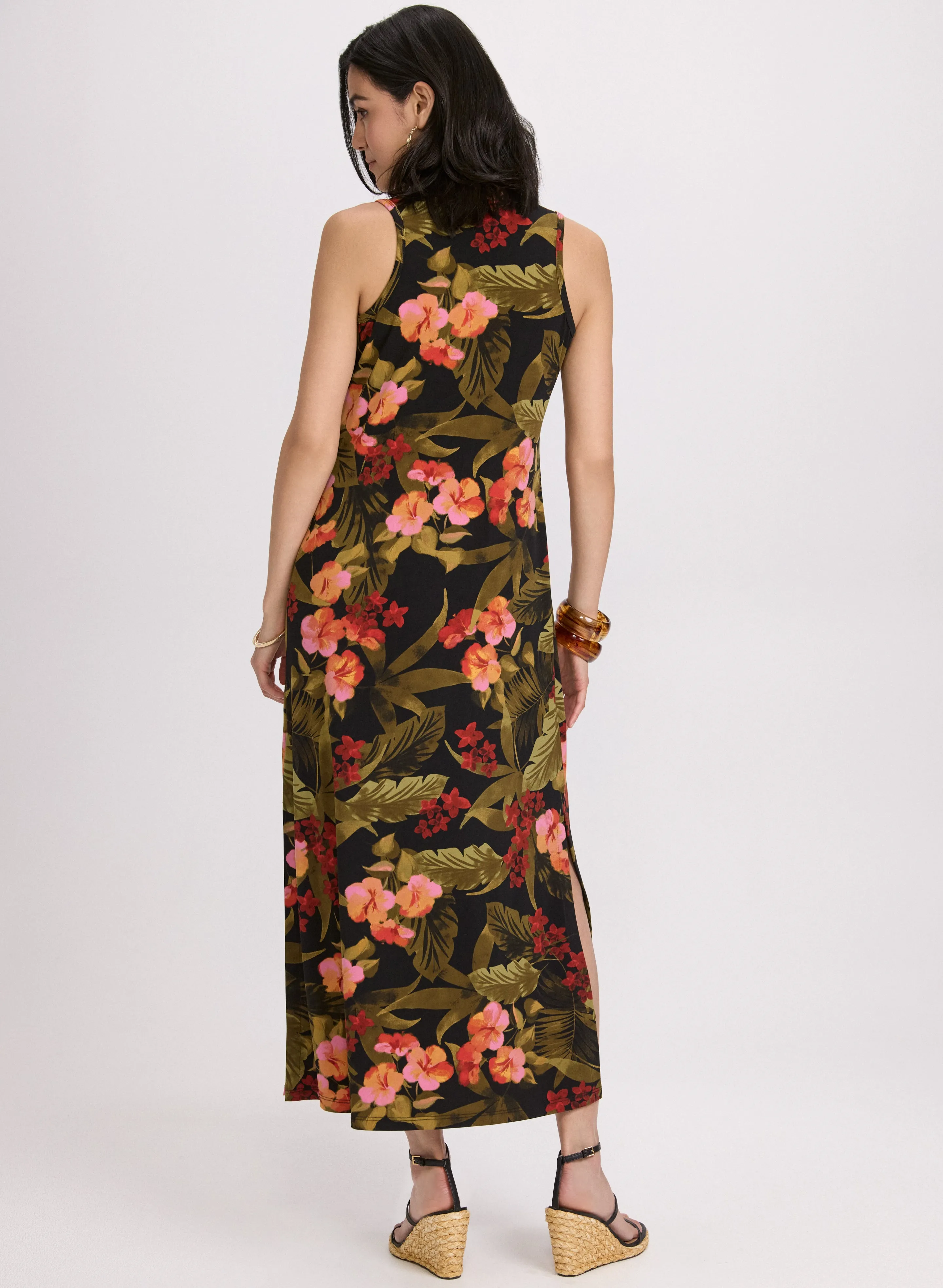 Tropical Jersey Maxi Dress sold by Laura product image thumbnail 3