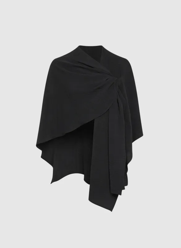 Textured Pull-Through Shawl sold by Laura