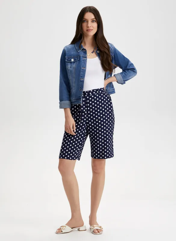 Pull-On Polka Dot Shorts sold by Laura