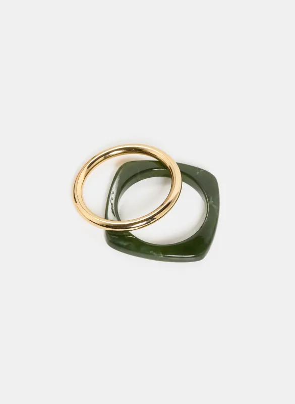 Two-Piece Bangle Set sold by Laura