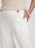 Linen-Blend Wide-Leg Capris sold by Laura