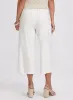 Linen-Blend Wide-Leg Capris sold by Laura