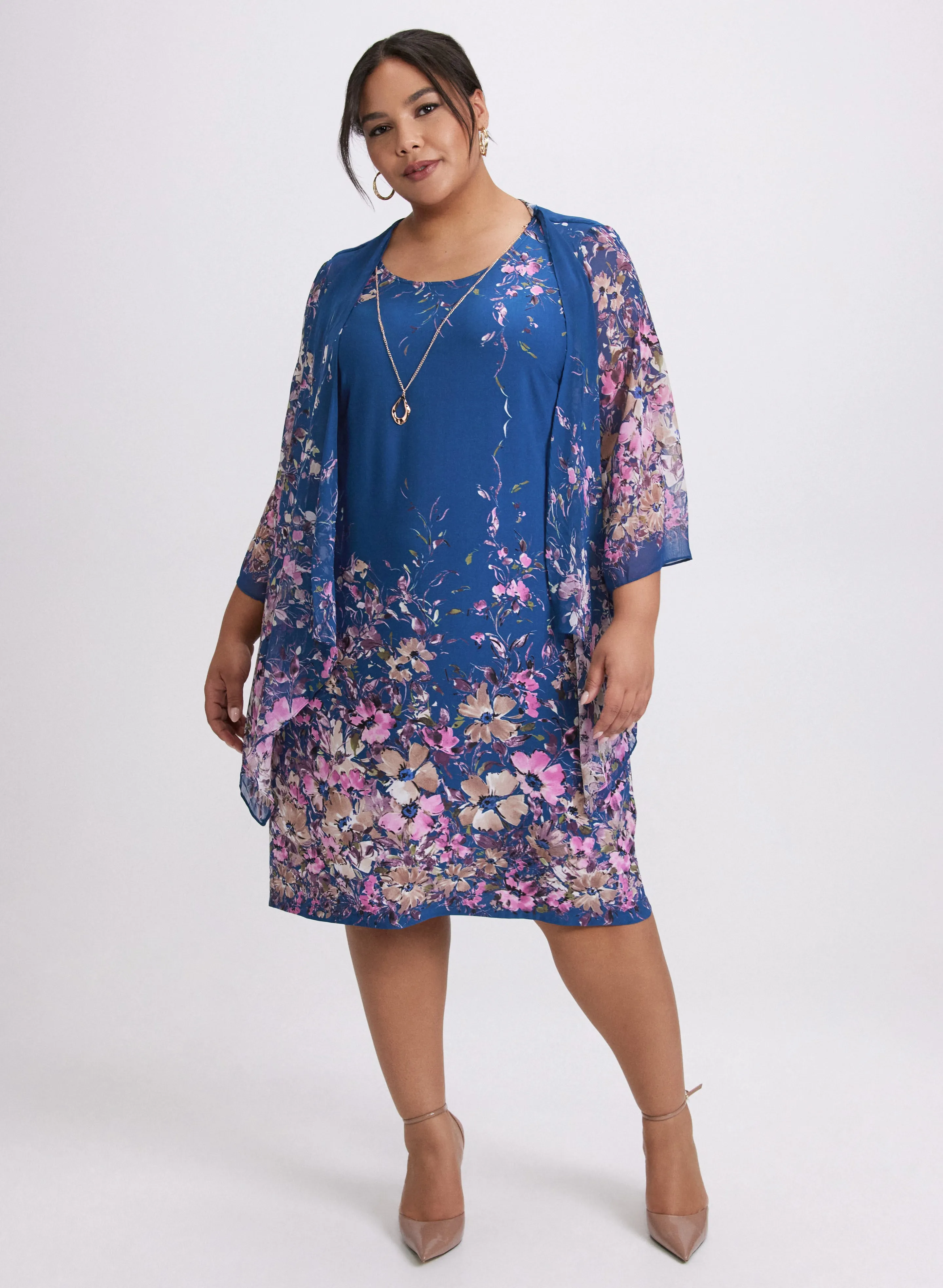 Floral Jacket & Dress Set sold by Laura