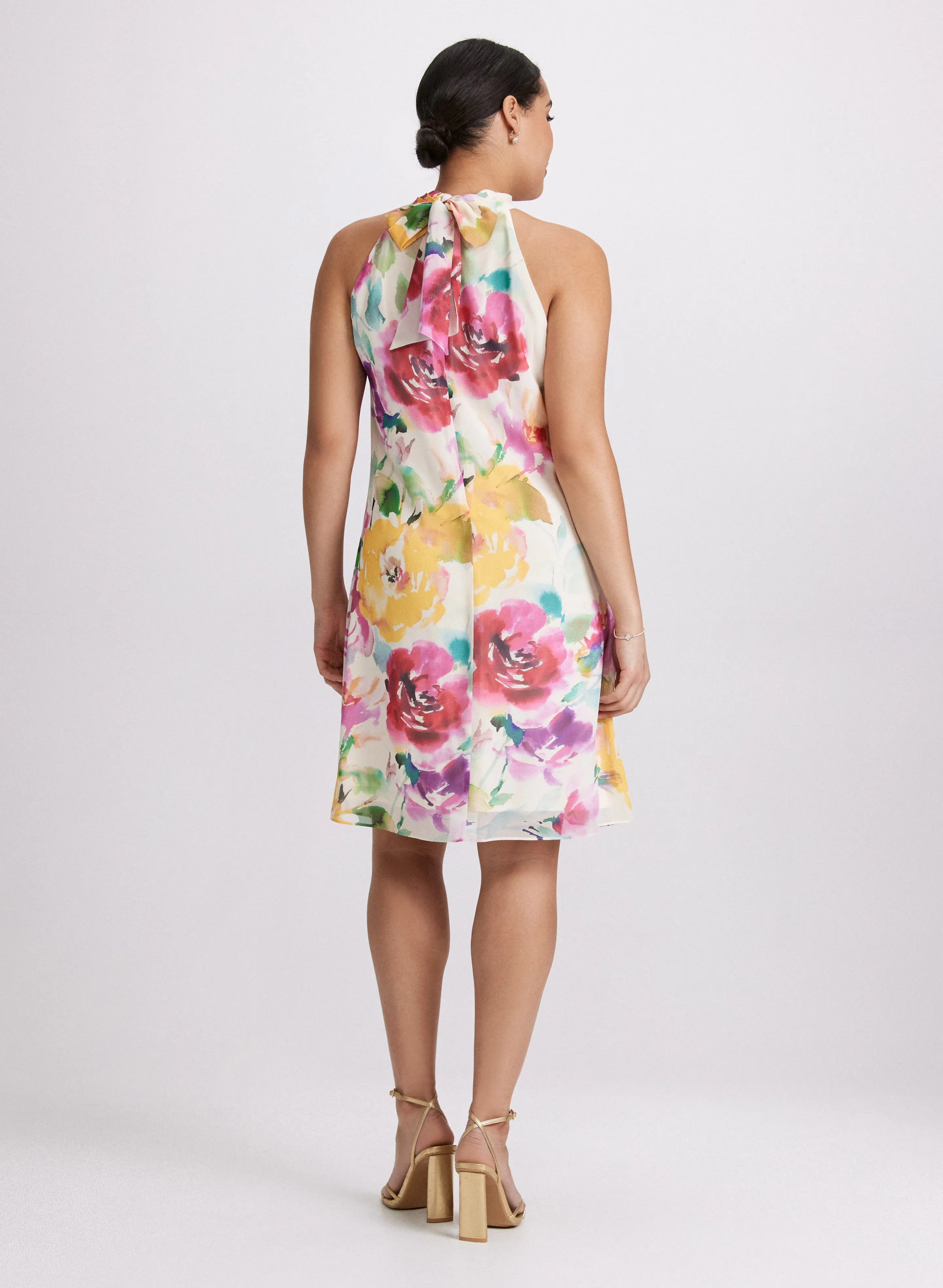 Floral Halter Dress sold by Laura product image thumbnail 3