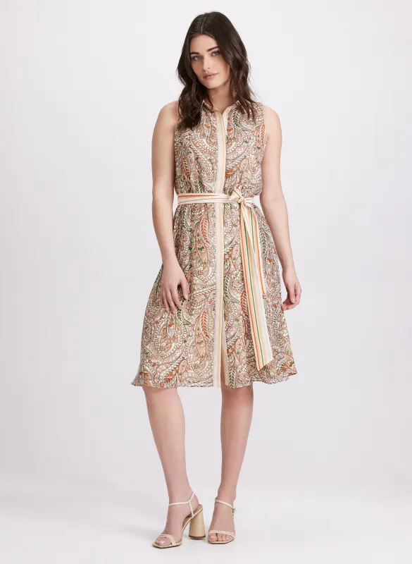 Paisley Shirt Dress sold by Laura