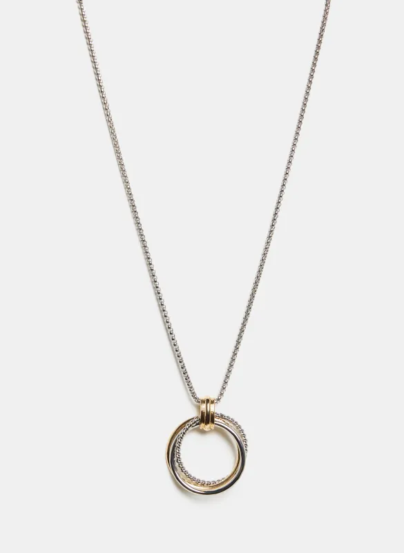 Ring Pendant Necklace sold by Laura