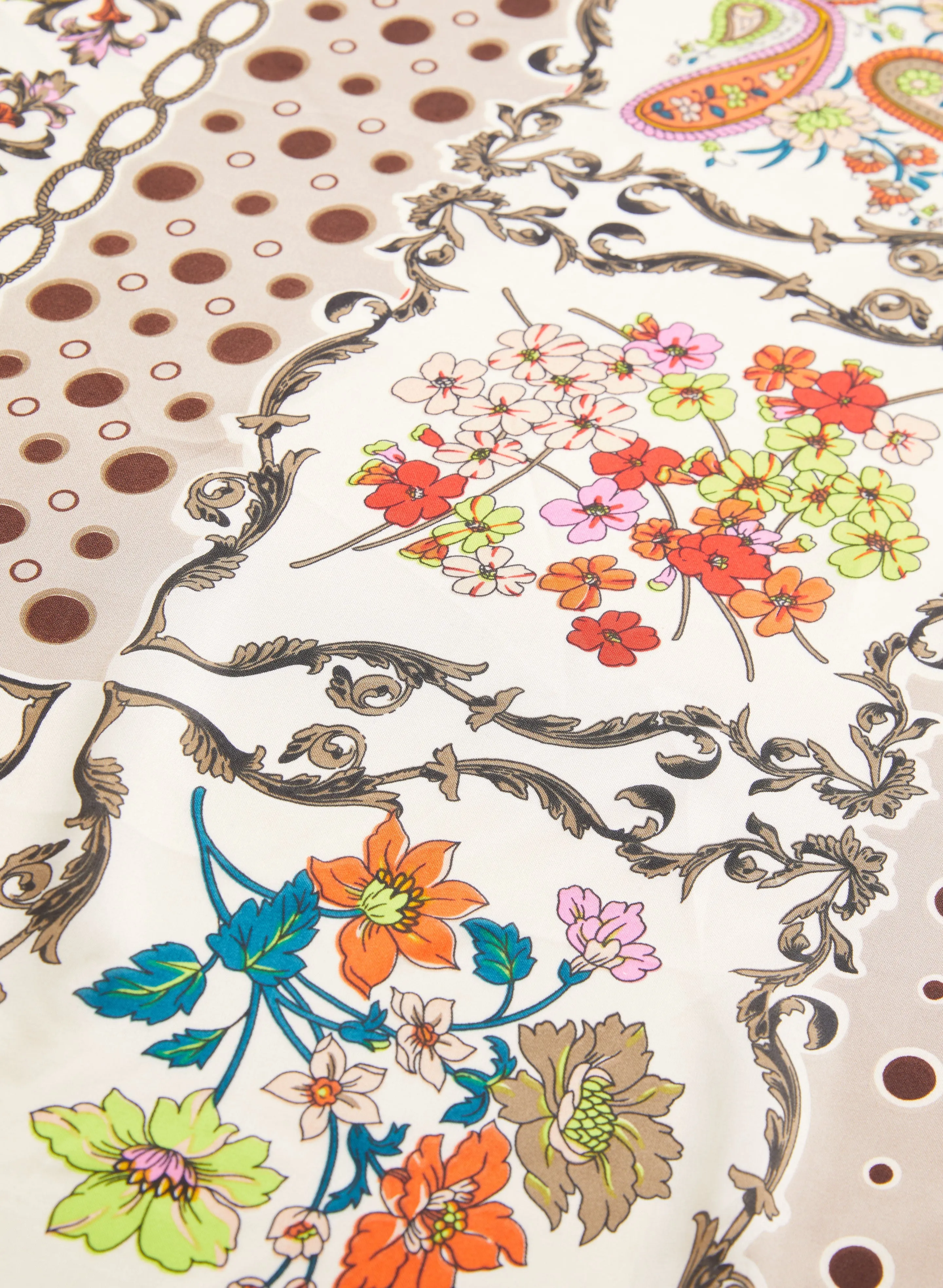 Mixed Print Oblong Scarf sold by Laura product image thumbnail 2