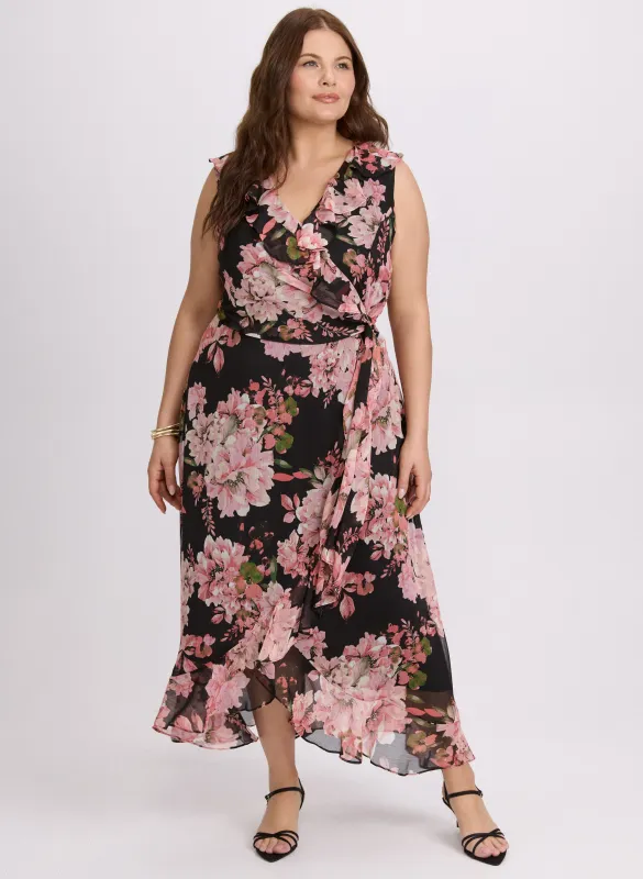 Floral Chiffon Dress sold by Laura