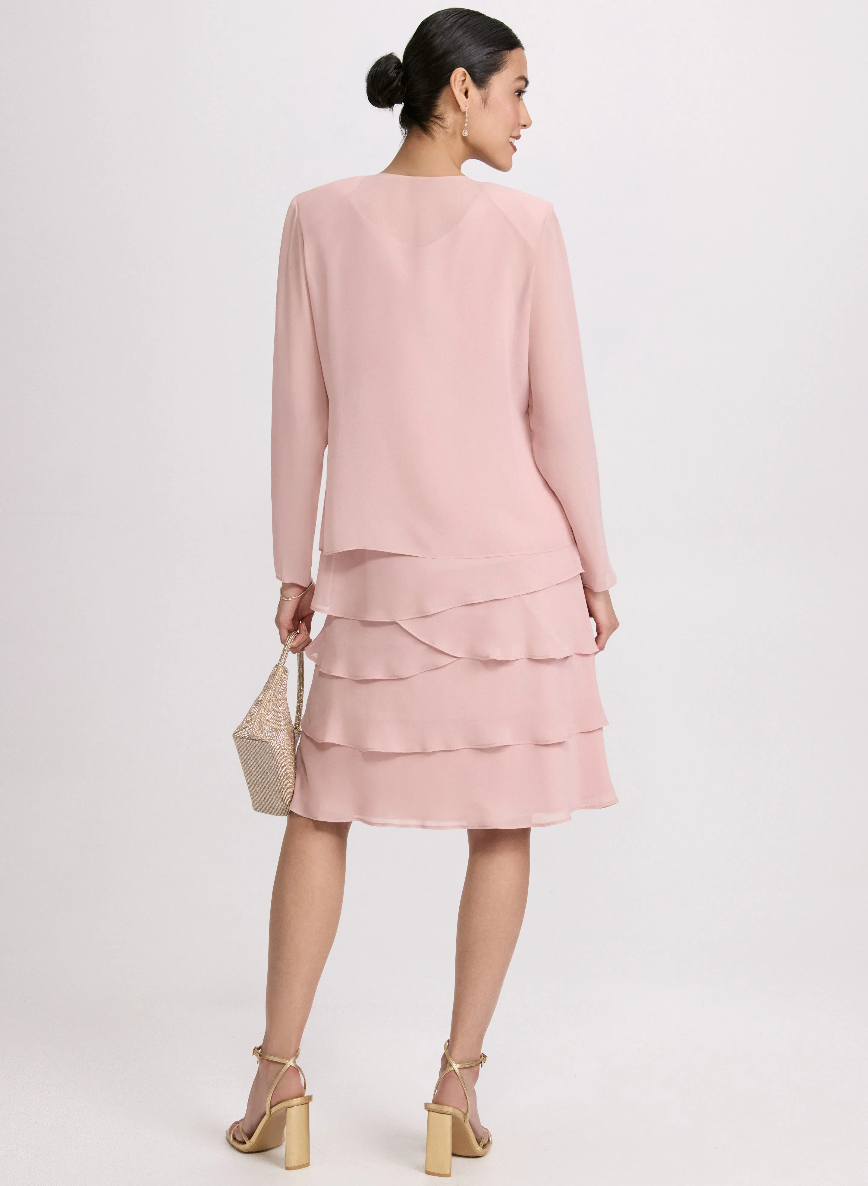 Chiffon Dress & Jacket Set sold by Laura product image thumbnail 3