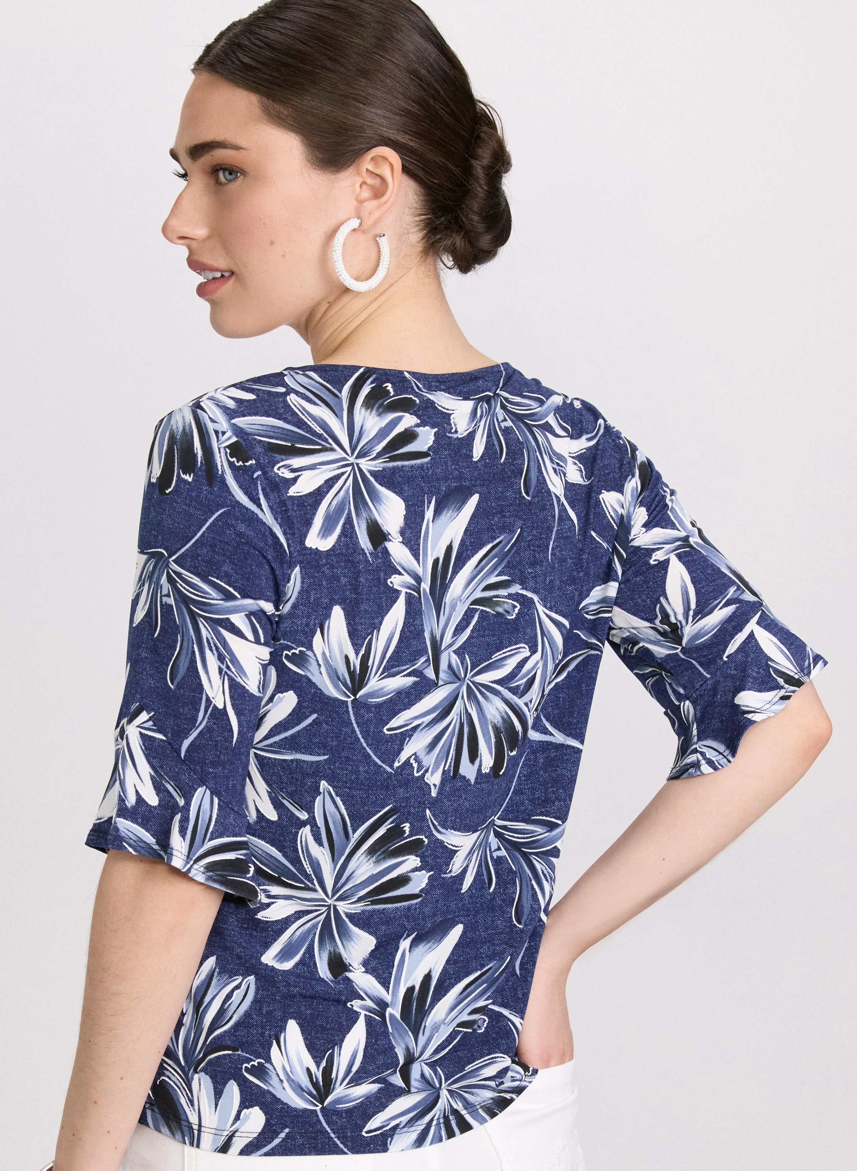 Floral Print Top sold by Laura product image thumbnail 3
