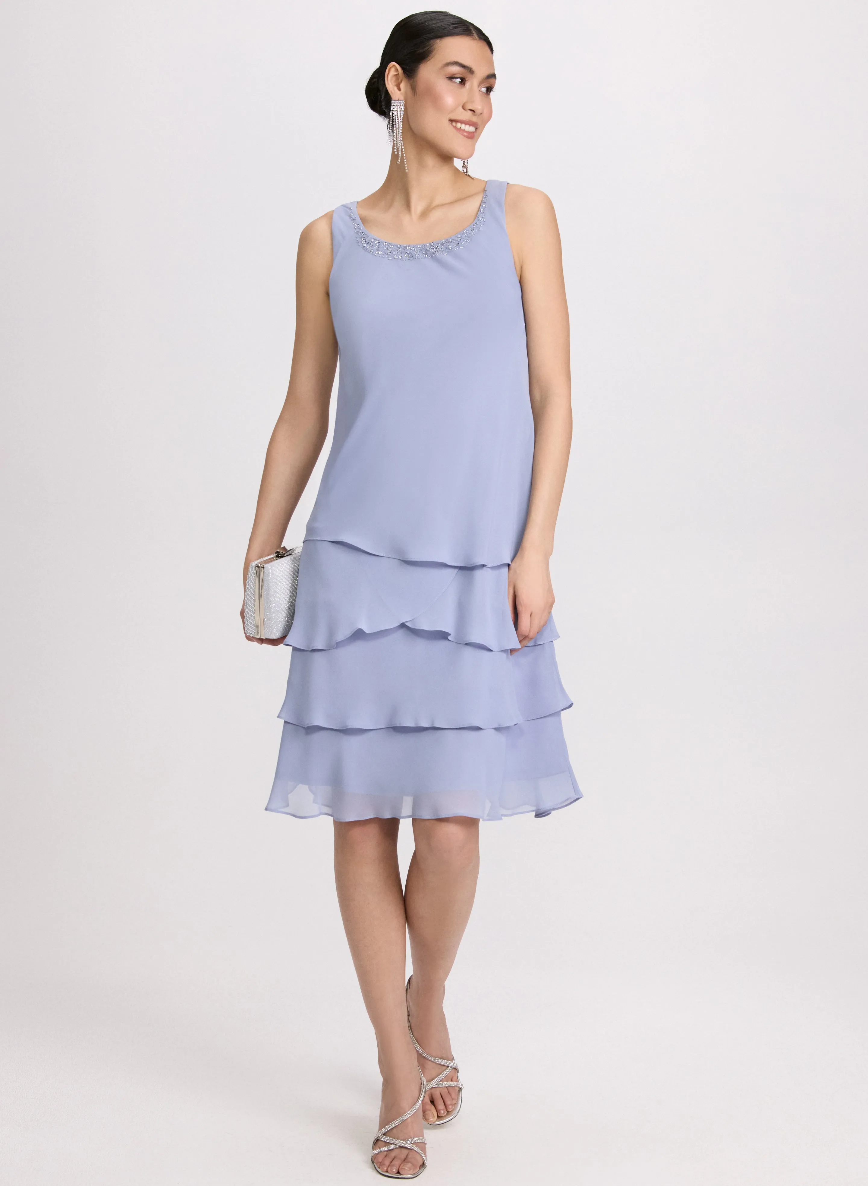 Chiffon Dress & Jacket Set sold by Laura product image thumbnail 4