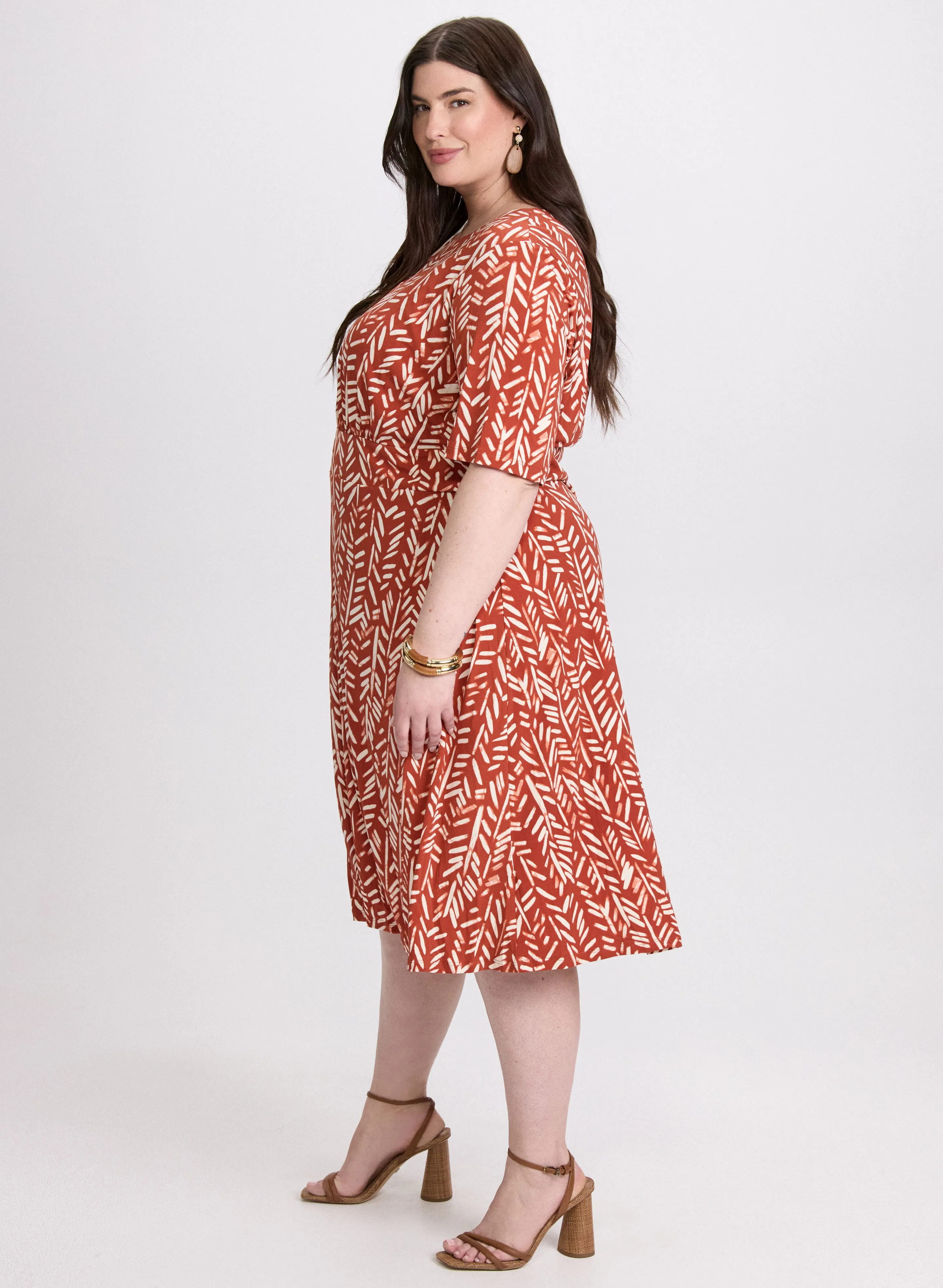 Abstract Print Dress sold by Laura product image thumbnail 2