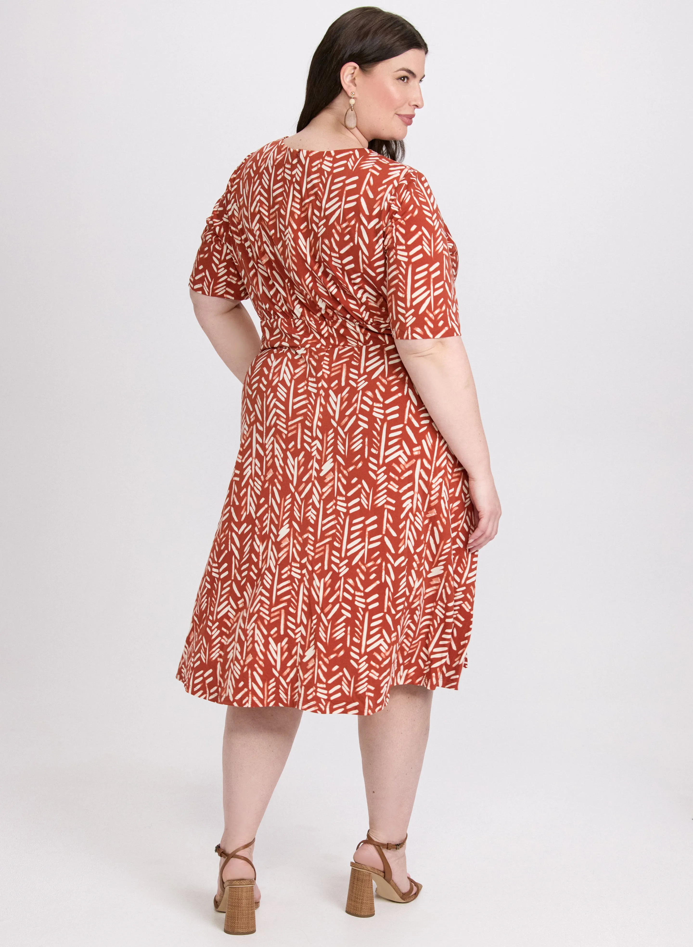 Abstract Print Dress sold by Laura product image thumbnail 3