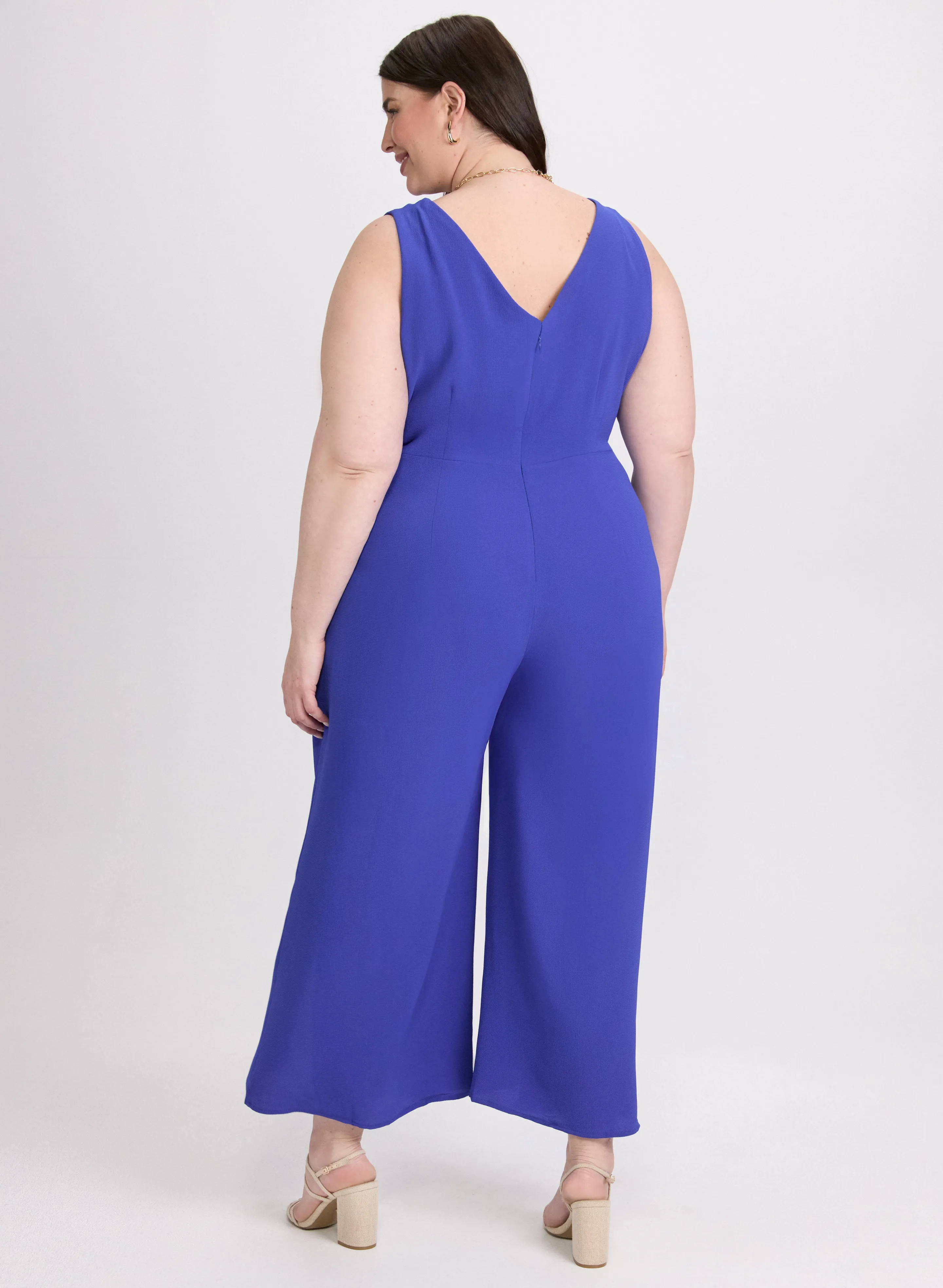 Faux-Wrap Jumpsuit sold by Laura product image thumbnail 3