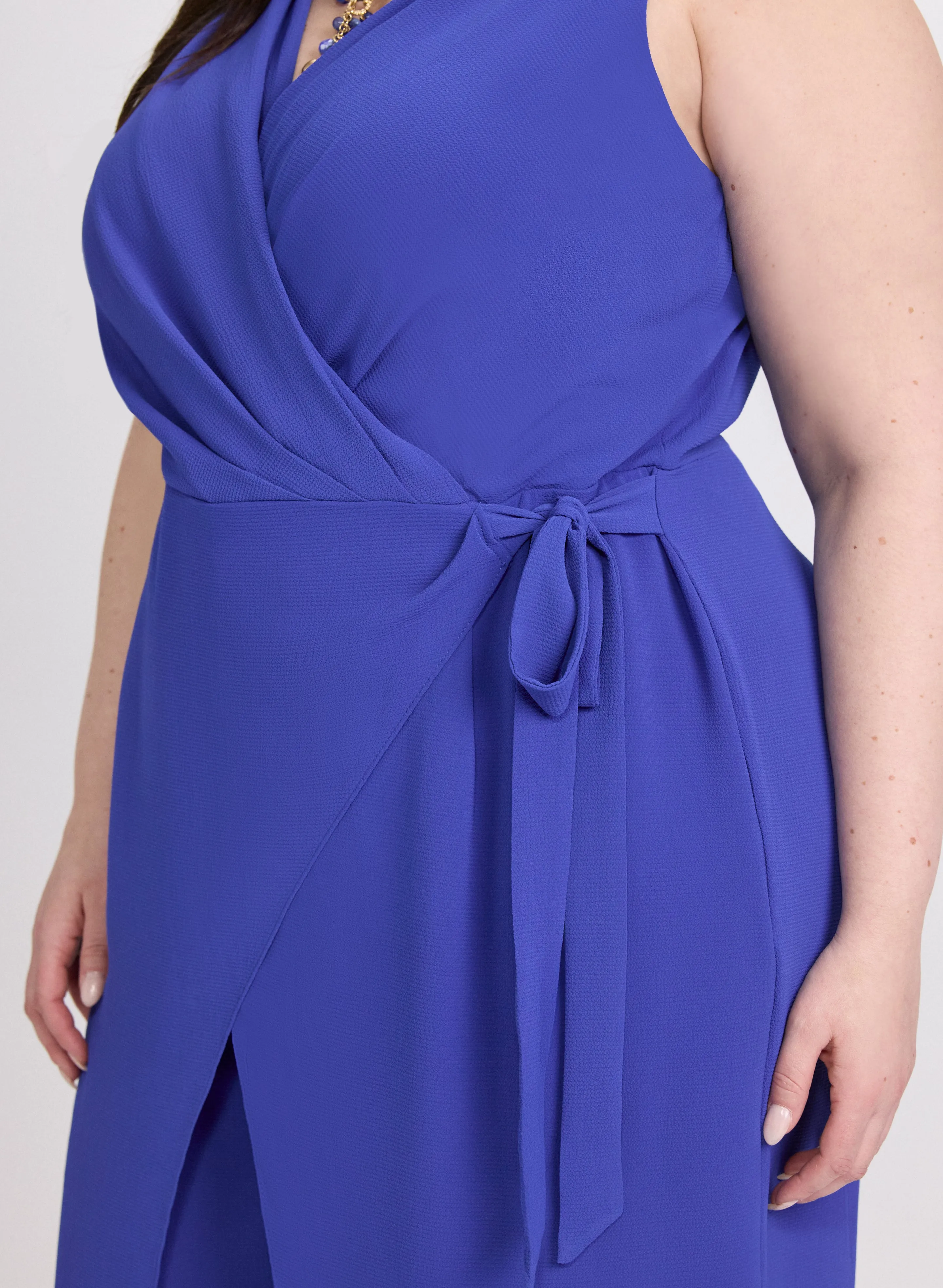 Faux-Wrap Jumpsuit sold by Laura product image thumbnail 5