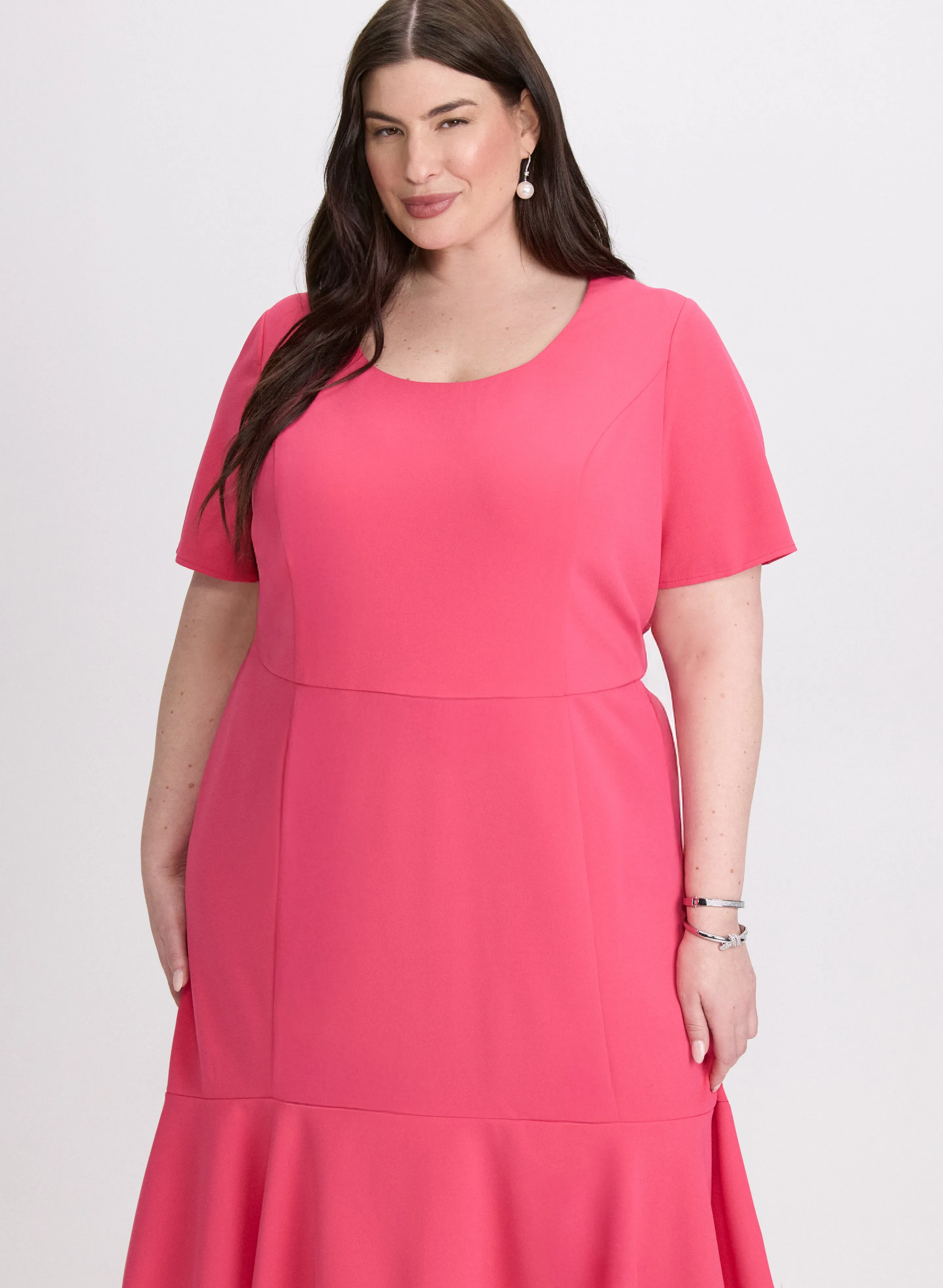 Flounce Hem Dress sold by Laura product image thumbnail 4