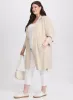 Long Drawstring Waist Jacket sold by Laura