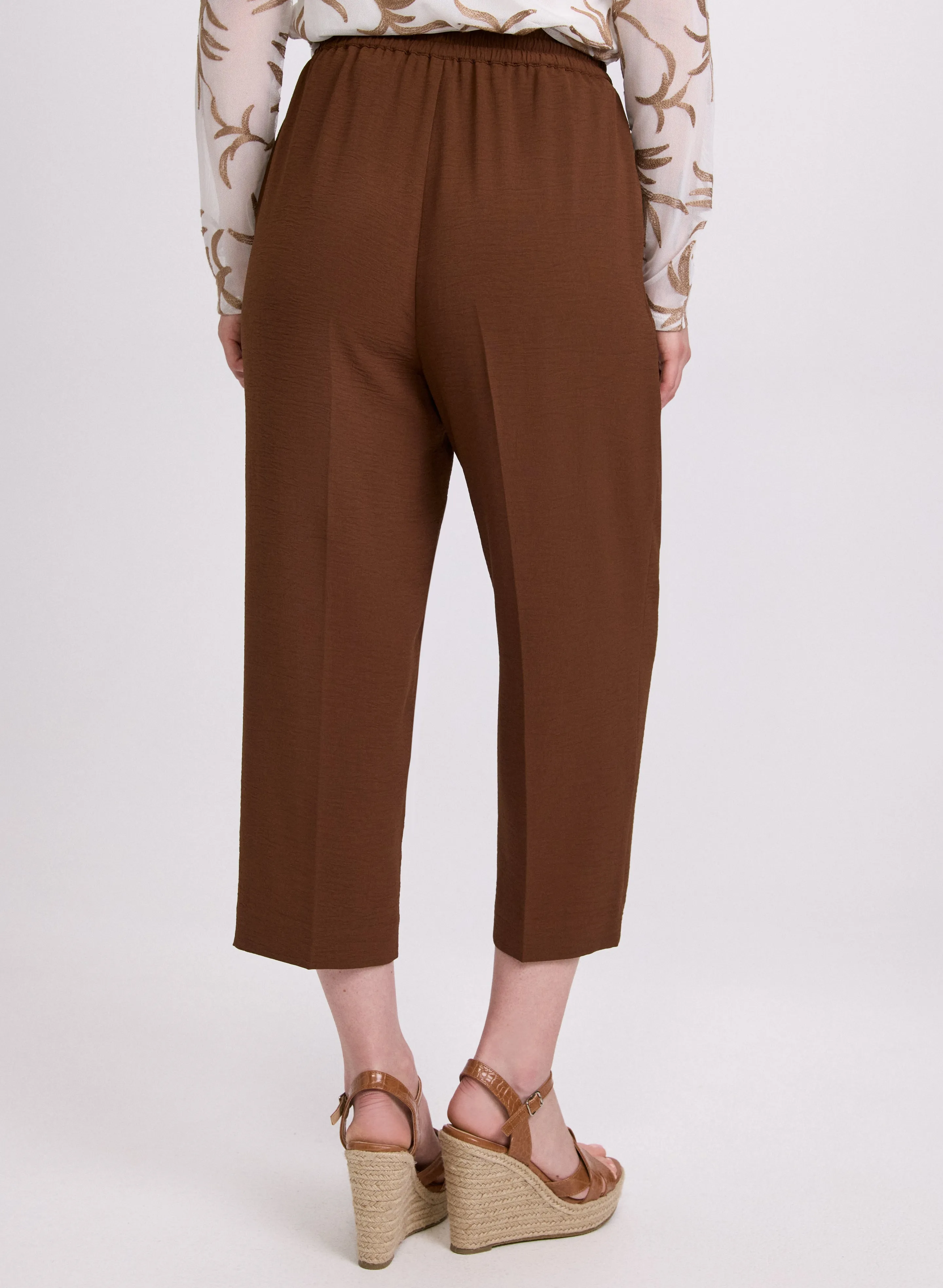 Straight-Leg Drawstring Capris sold by Laura product image thumbnail 4