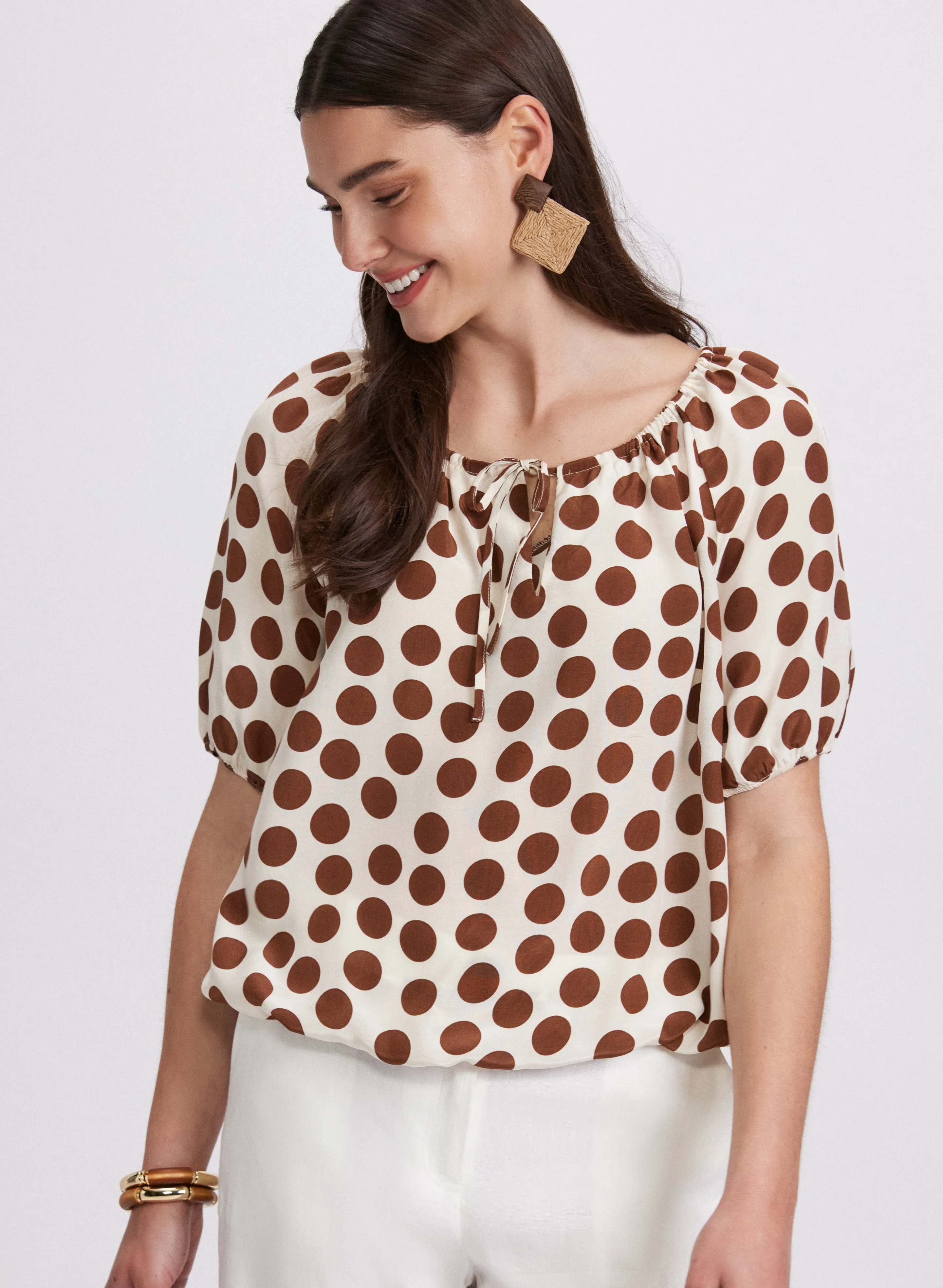 Polka Dot Blouse sold by Laura product image thumbnail 2