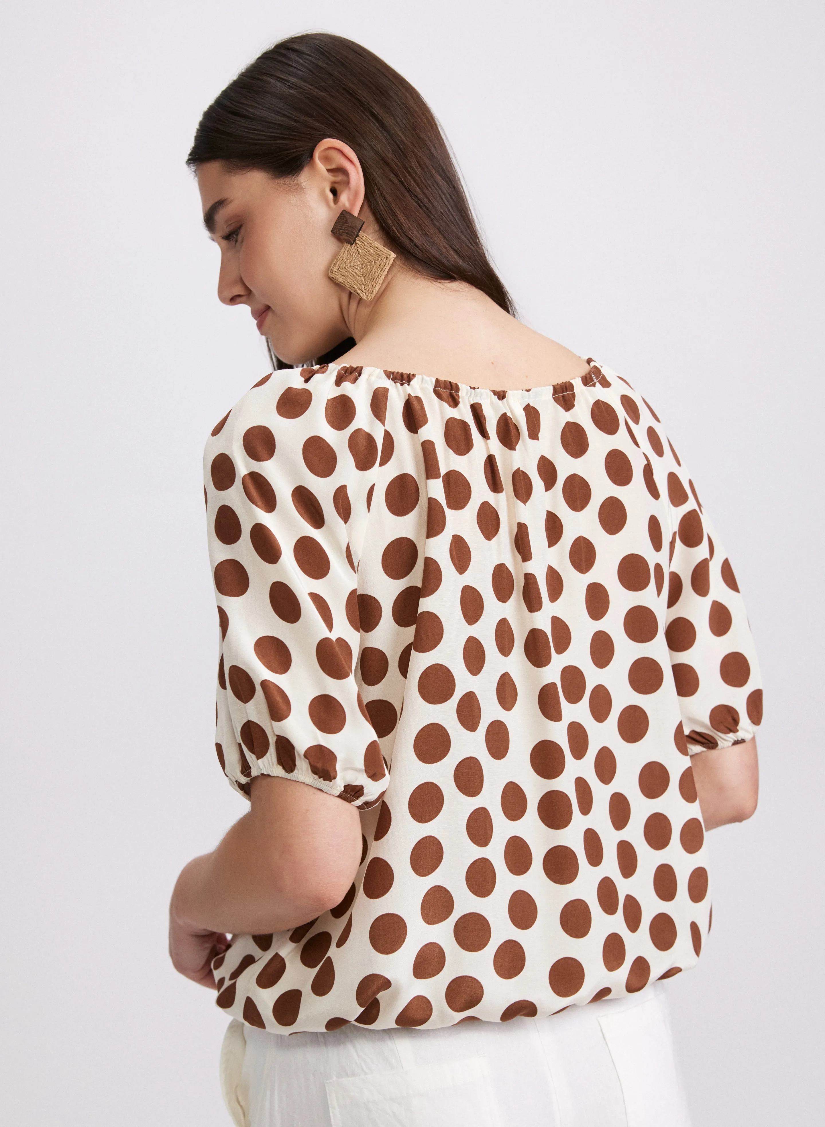 Polka Dot Blouse sold by Laura product image thumbnail 4