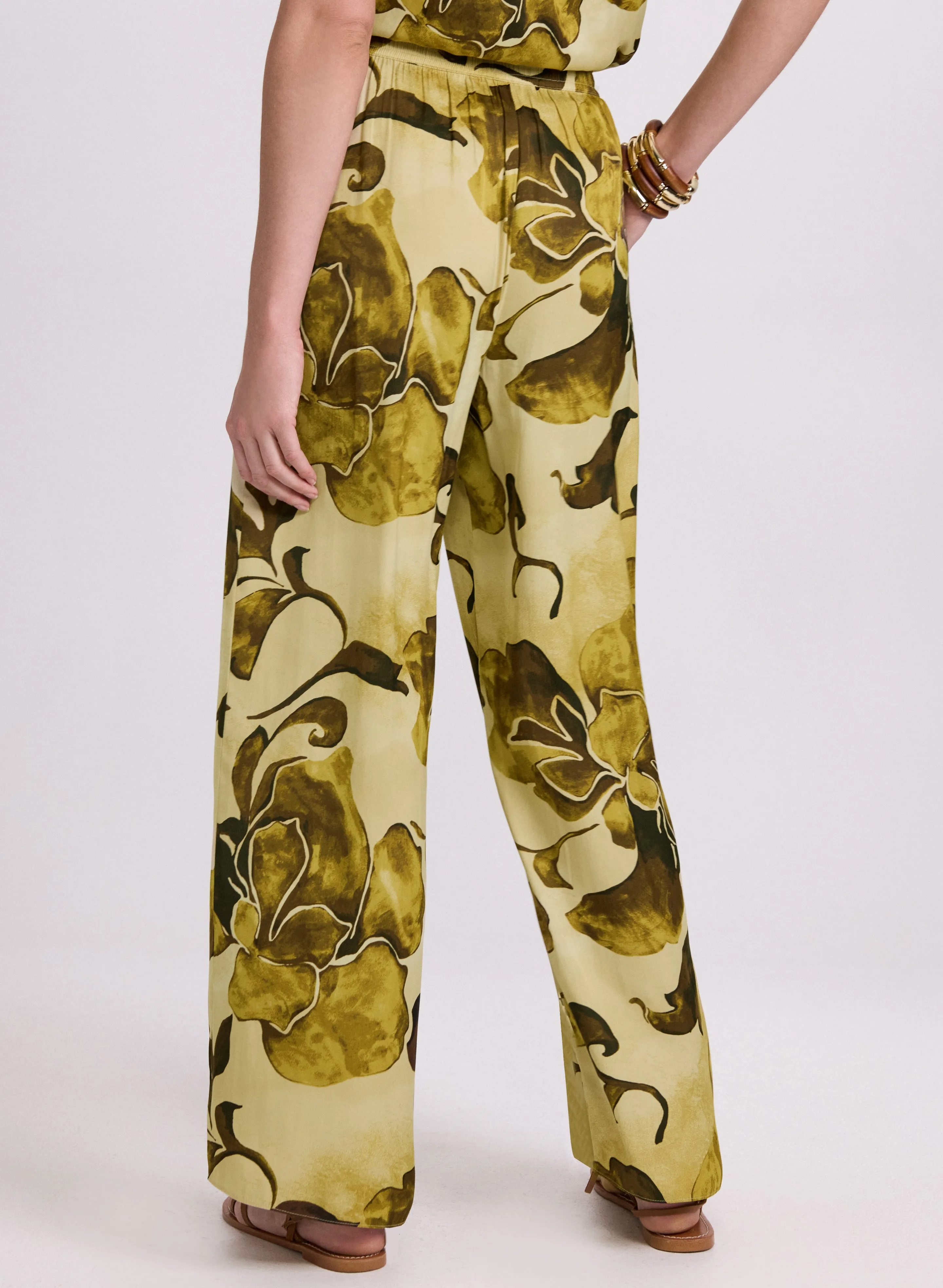 Floral Wide-Leg Pants sold by Laura product image thumbnail 3