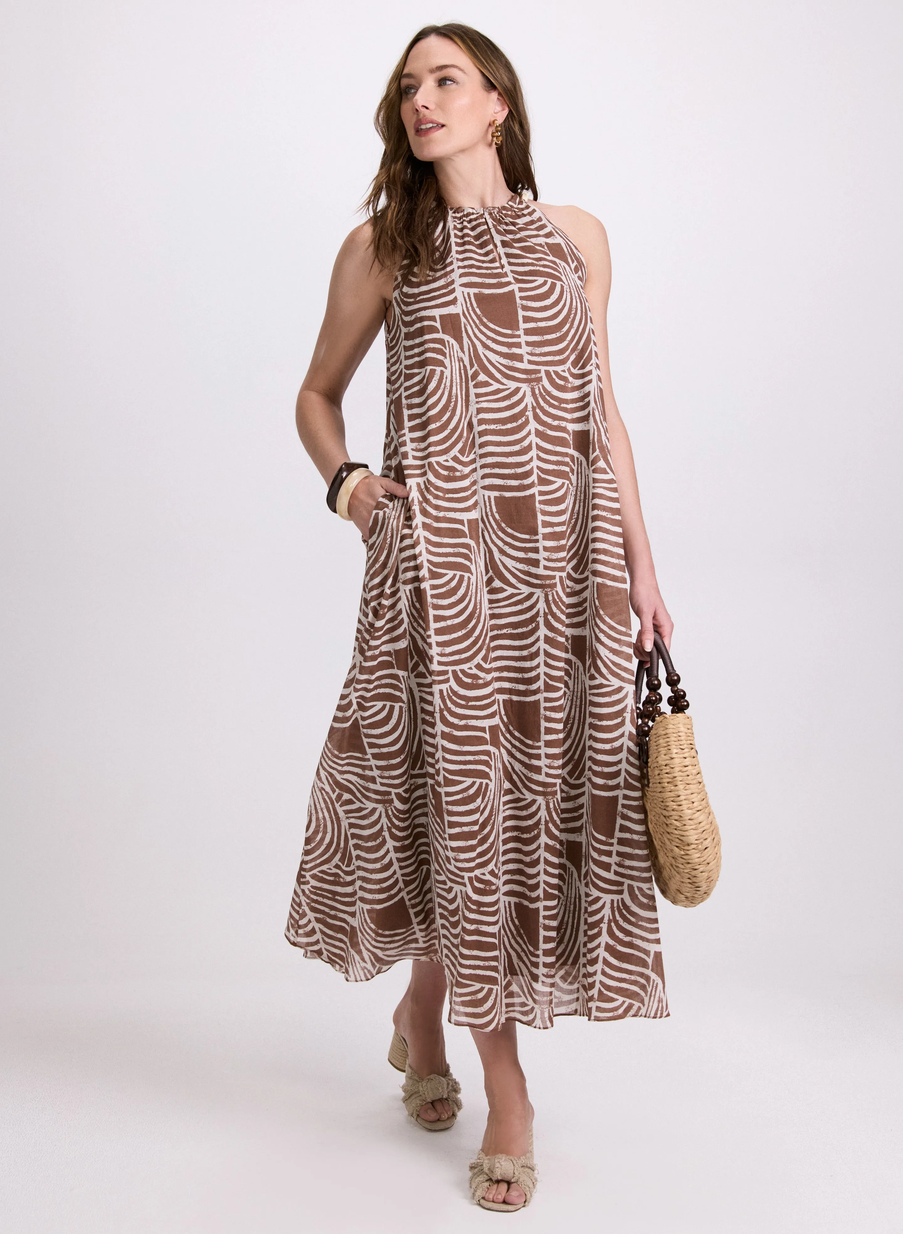 Halter Neck Maxi Dress sold by Laura