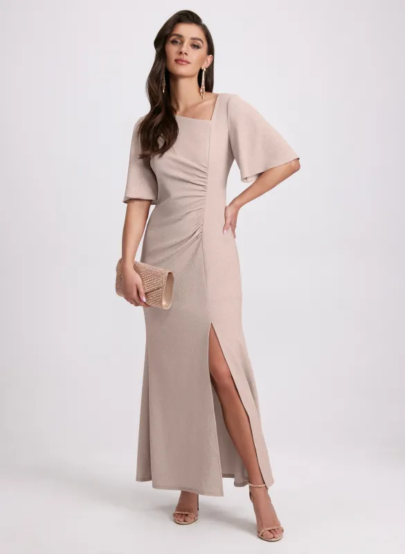 Metallic Glitter Dress sold by Laura